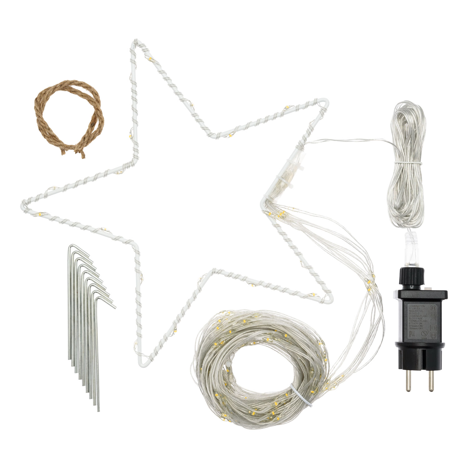 Magic Tree with Comet, h. 3 m, 290 extra warm white Light Drops 3 Magic Tree with Comet, h. 3 m, 290 extra warm white Light Drops 3