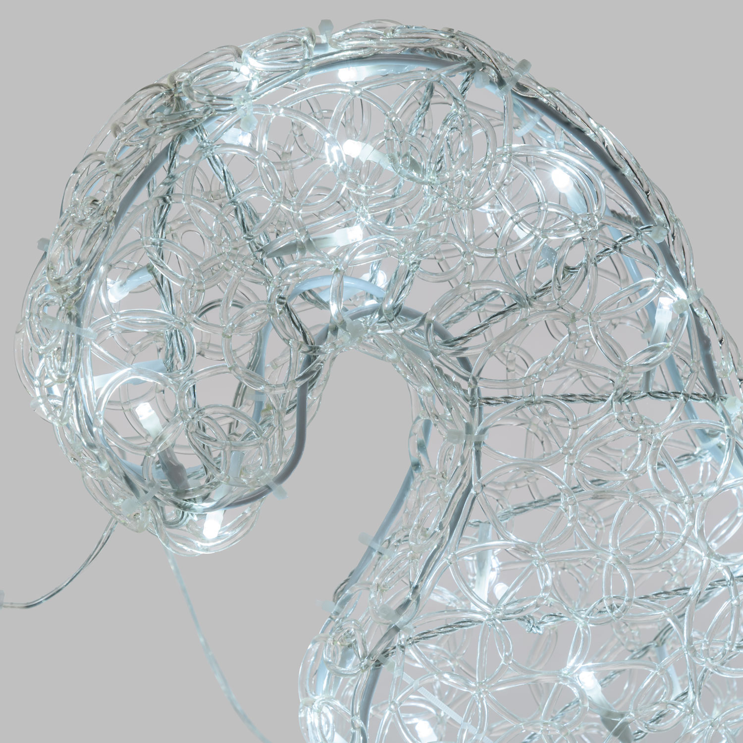 Reno al galope con trineo Thin 3D, h 85 cm, led blanco frío 2 Reno al galope con trineo Thin 3D, h 85 cm, led blanco frío 2