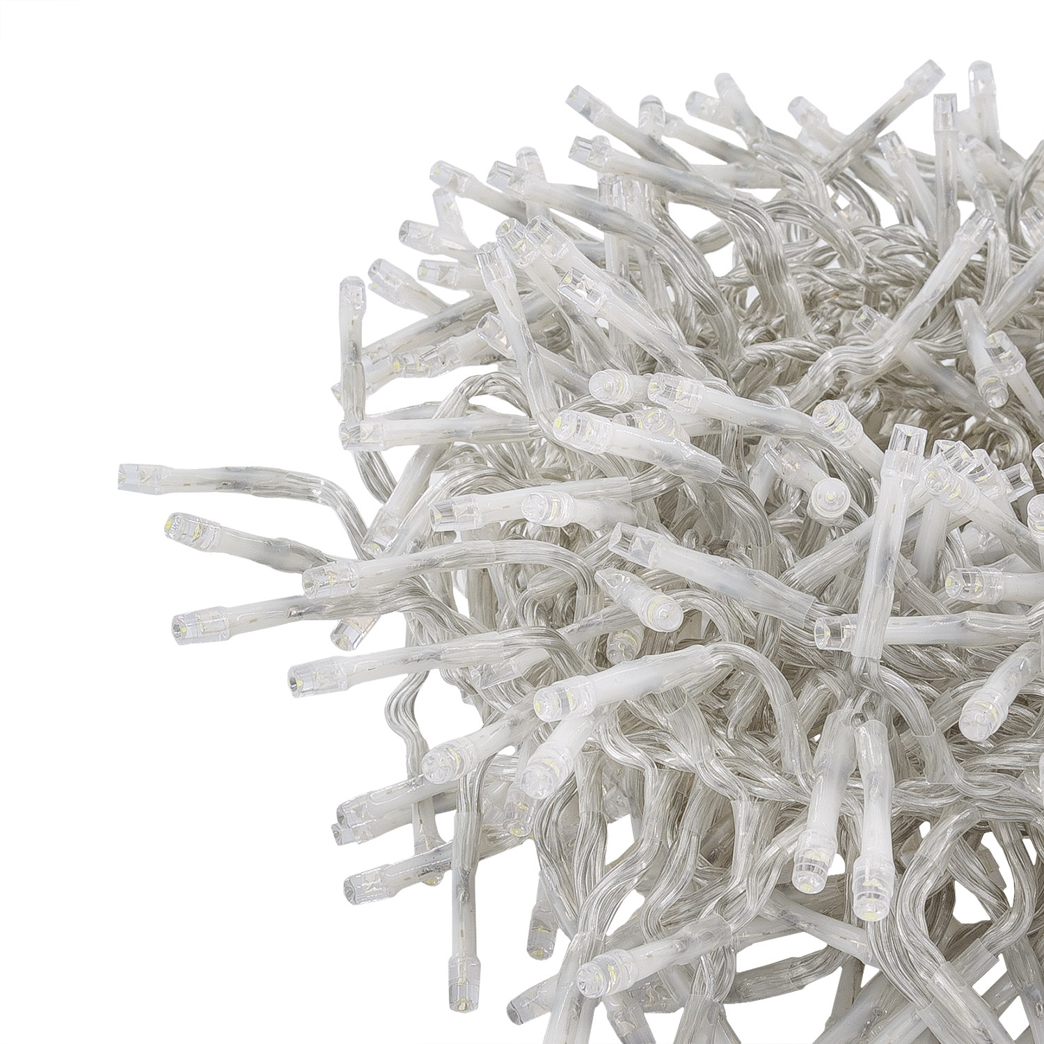 Catena Festone Connect+ 5 m, 500 led bianco freddo, cavo trasparente, prolungabile 4 Catena Festone Connect+ 5 m, 500 led bianco freddo, cavo trasparente, prolungabile 4