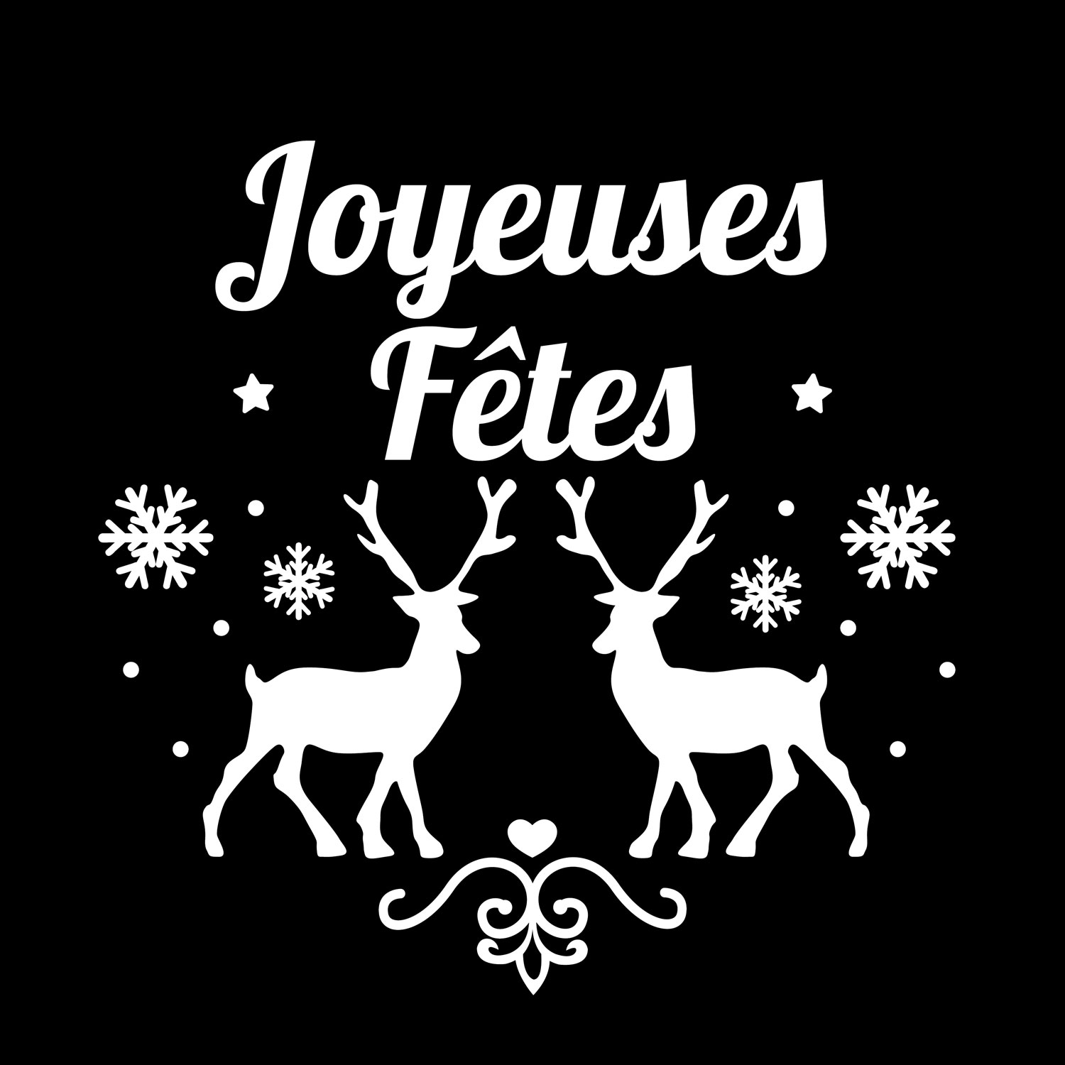 Gobo Rennes et Flocons Joyeuses Fêtes pour projecteurs professionnels Gobo Rennes et Flocons Joyeuses Fêtes pour projecteurs professionnels