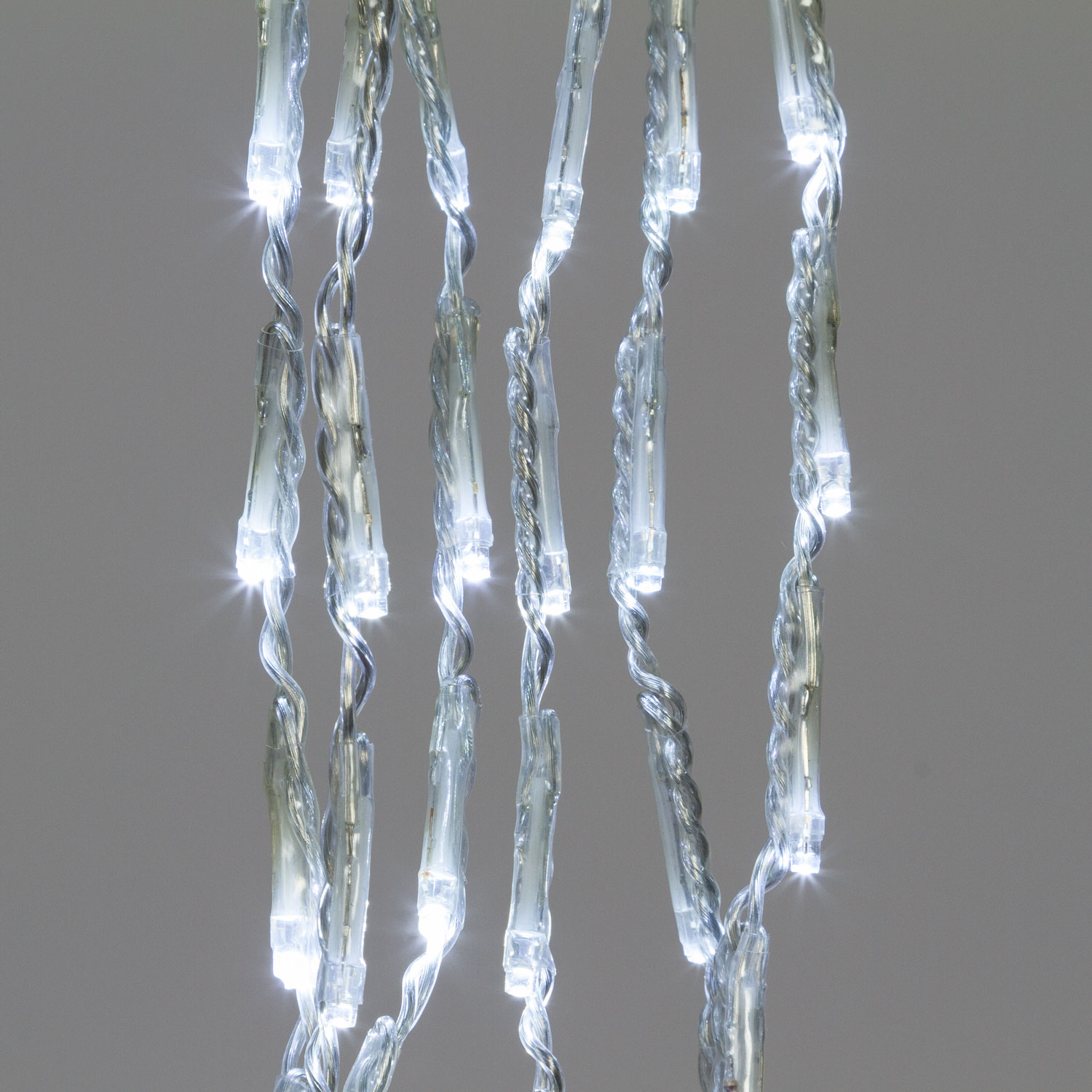 Catena luminosa 10 grappoli con miniled bianco freddo 9 Catena luminosa 10 grappoli con miniled bianco freddo 9