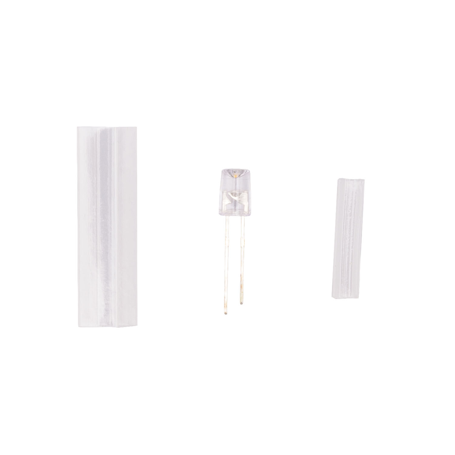 Ersatz-LEDs-Kit Connect+ 10 Stück Ø 5 mm, warmweiß mit transparente Schrumpfschläuche 2 Ersatz-LEDs-Kit Connect+ 10 Stück Ø 5 mm, warmweiß mit transparente Schrumpfschläuche 2
