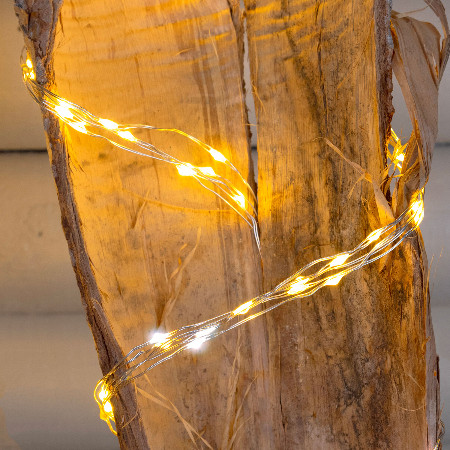 Lichterbündel 1 m, 300 Micro LEDs kalt- und warmweiß, Silberdraht 4 Lichterbündel 1 m, 300 Micro LEDs kalt- und warmweiß, Silberdraht 4