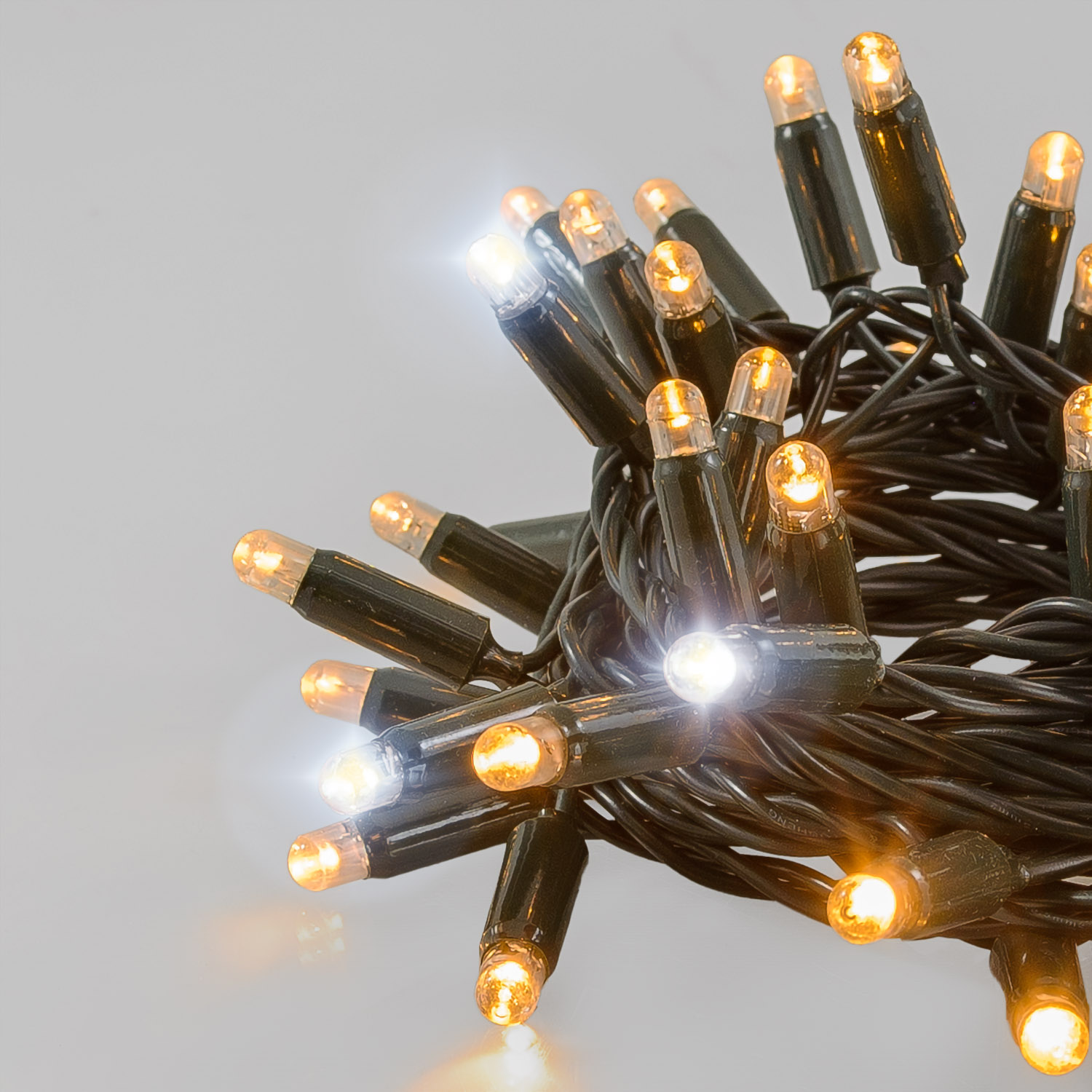 Guirlande Connect ProLine 36V, 12 m, 120 maxiled blanc chaud, câble vert 8 Guirlande Connect ProLine 36V, 12 m, 120 maxiled blanc chaud, câble vert 8