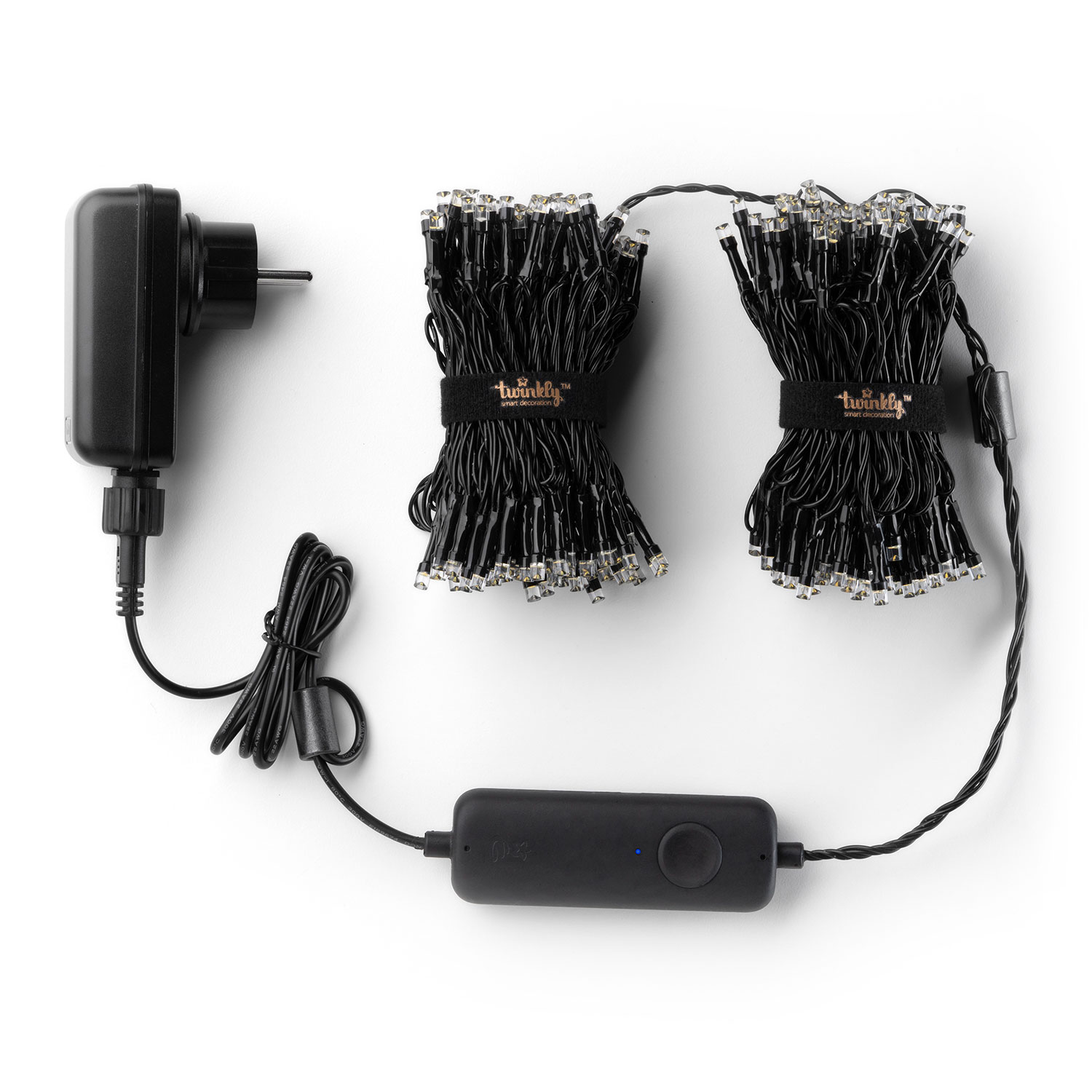 Guirnalda Twinkly Gold Edition Ámbar, Blanco cálido y frío, 20 m, 250 led, cable negro 8 Guirnalda Twinkly Gold Edition Ámbar, Blanco cálido y frío, 20 m, 250 led, cable negro 8