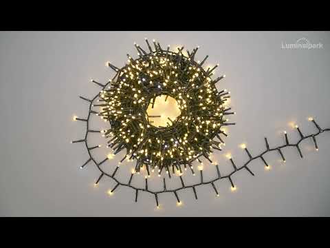 20 m Mini Cluster String light, 1000 miniLEDs warm white and white 2 20 m Mini Cluster String light, 1000 miniLEDs warm white and white 2