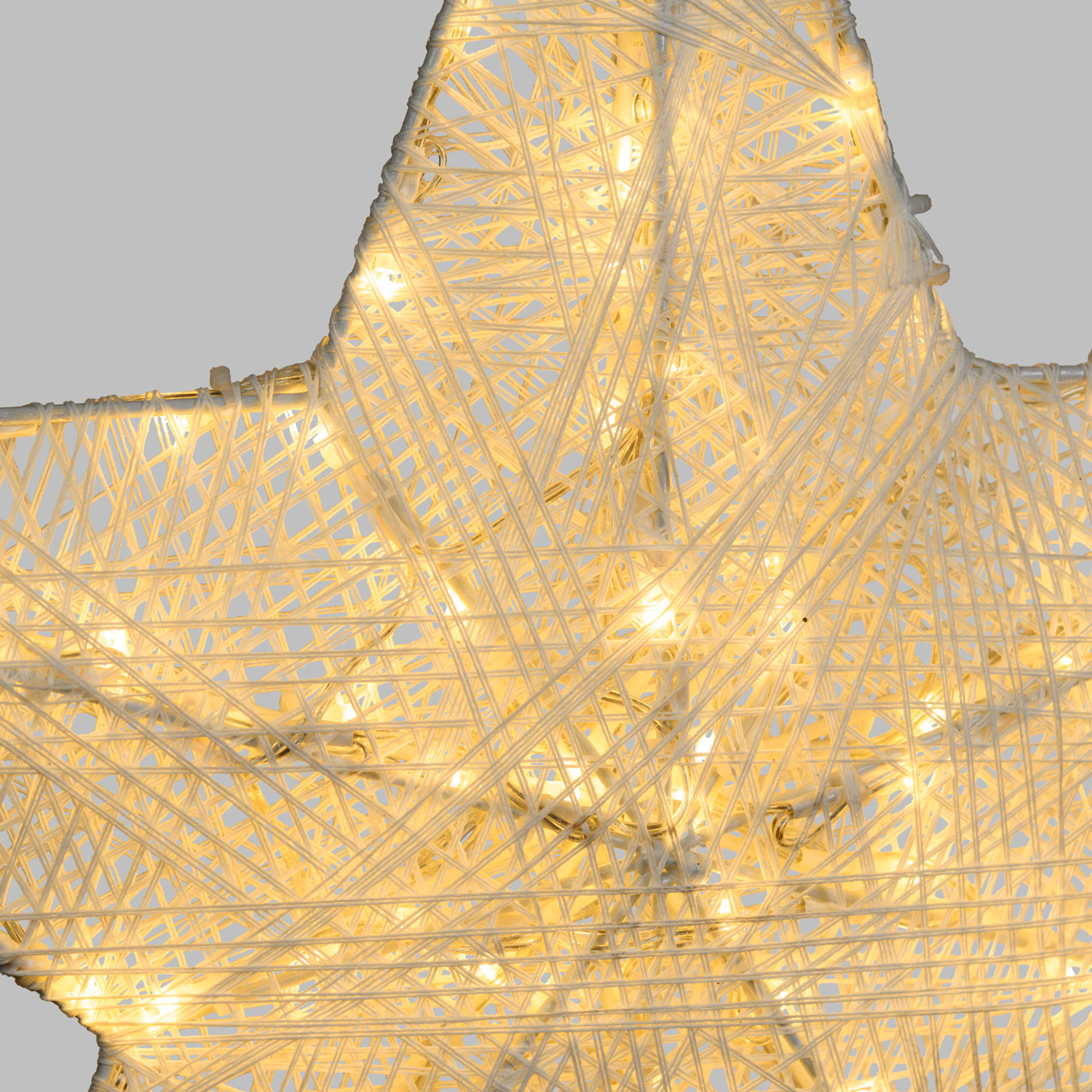 3D-Weißstern mit Ø 55 cm und 100 Dual-Color-LEDs in Warmweiß und Kaltweiß 13 3D-Weißstern mit Ø 55 cm und 100 Dual-Color-LEDs in Warmweiß und Kaltweiß 13