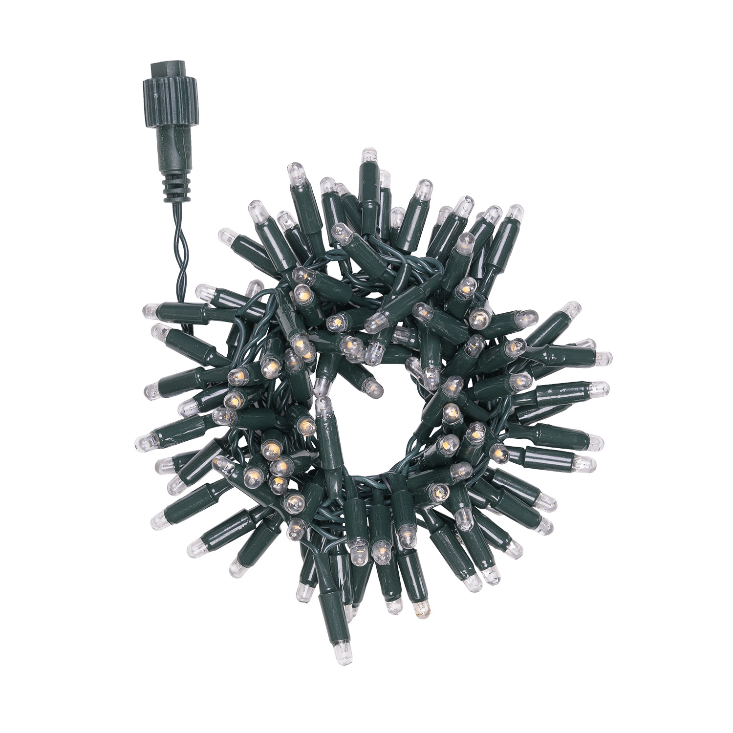 Festón Colgante Connect ProLine 36V Dual Color Flashing, 2 m, 100 maxiled blanco cálido, cable verde 6
