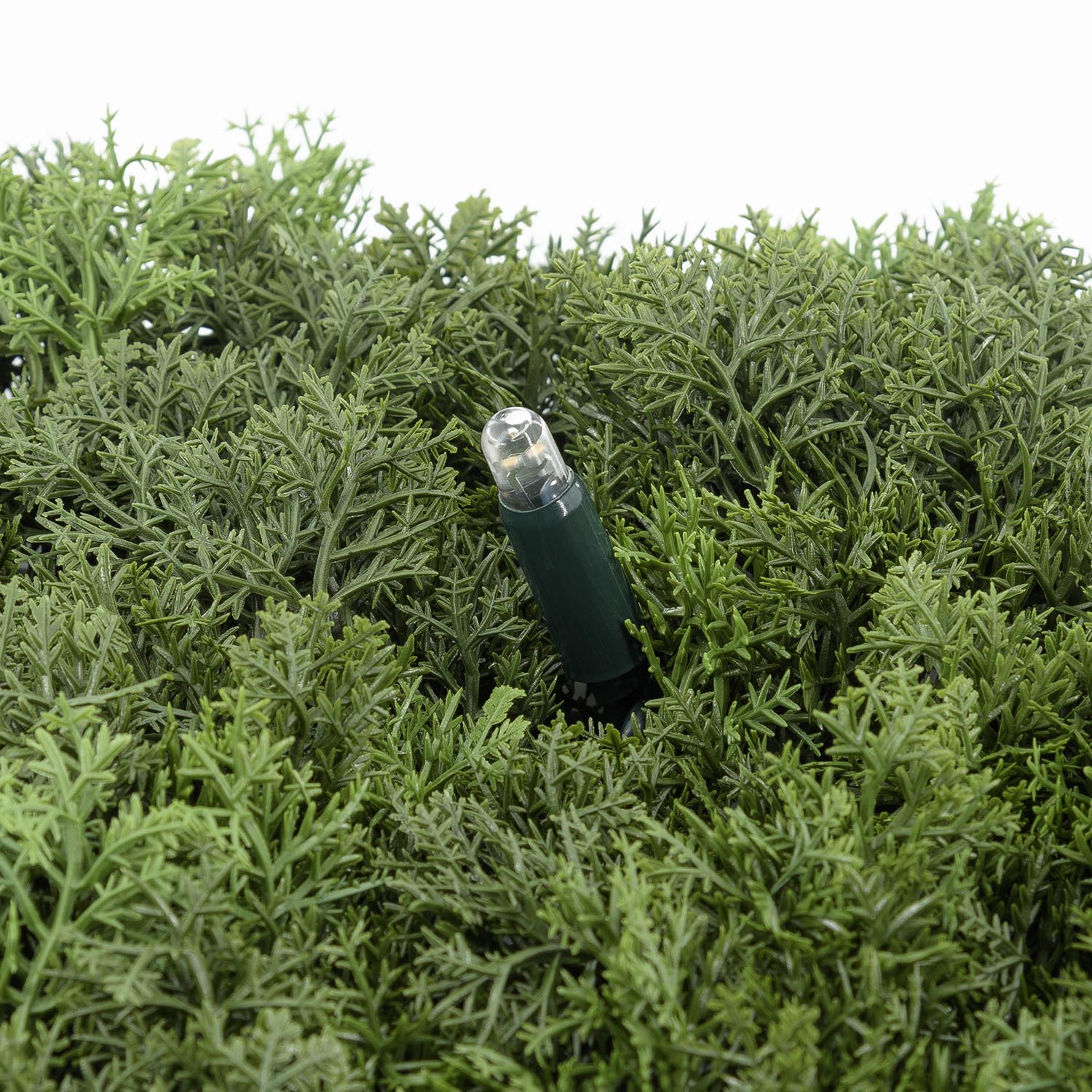 Pannello di Lichene artificiale verde bosco Green Wall Light, 16 maxiled Dual Color bianco caldo 3