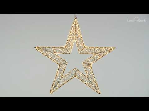 Étoile 3D, Ø 75 cm, 3500 Micro led blanc chaud et blanc froid, intérieur 2 Étoile 3D, Ø 75 cm, 3500 Micro led blanc chaud et blanc froid, intérieur 2