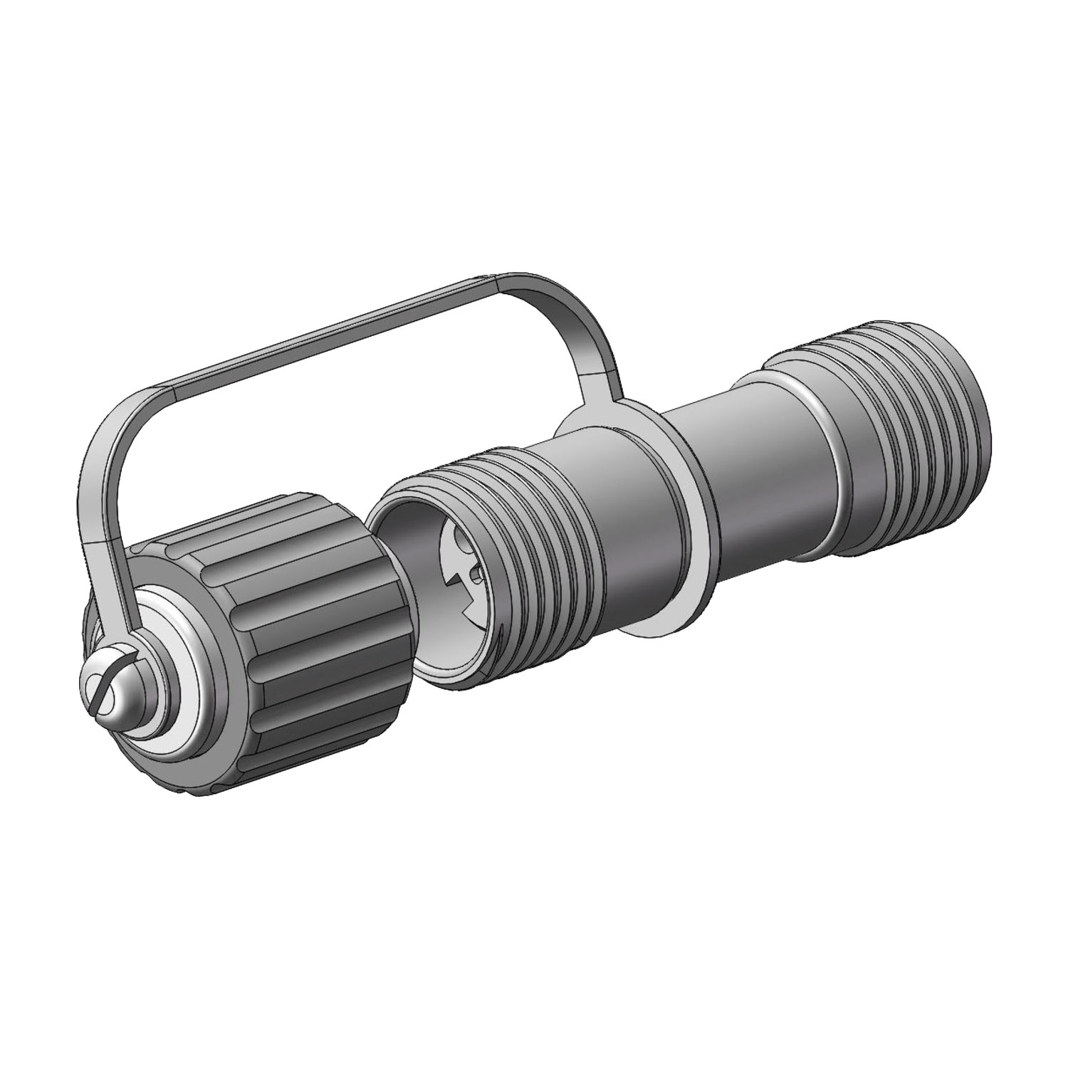 Cavo adattatore rigido trasparente PML, Entrata (Maschio) IP44, Uscita (Femmina) IP67 Cavo adattatore rigido trasparente PML, Entrata (Maschio) IP44, Uscita (Femmina) IP67