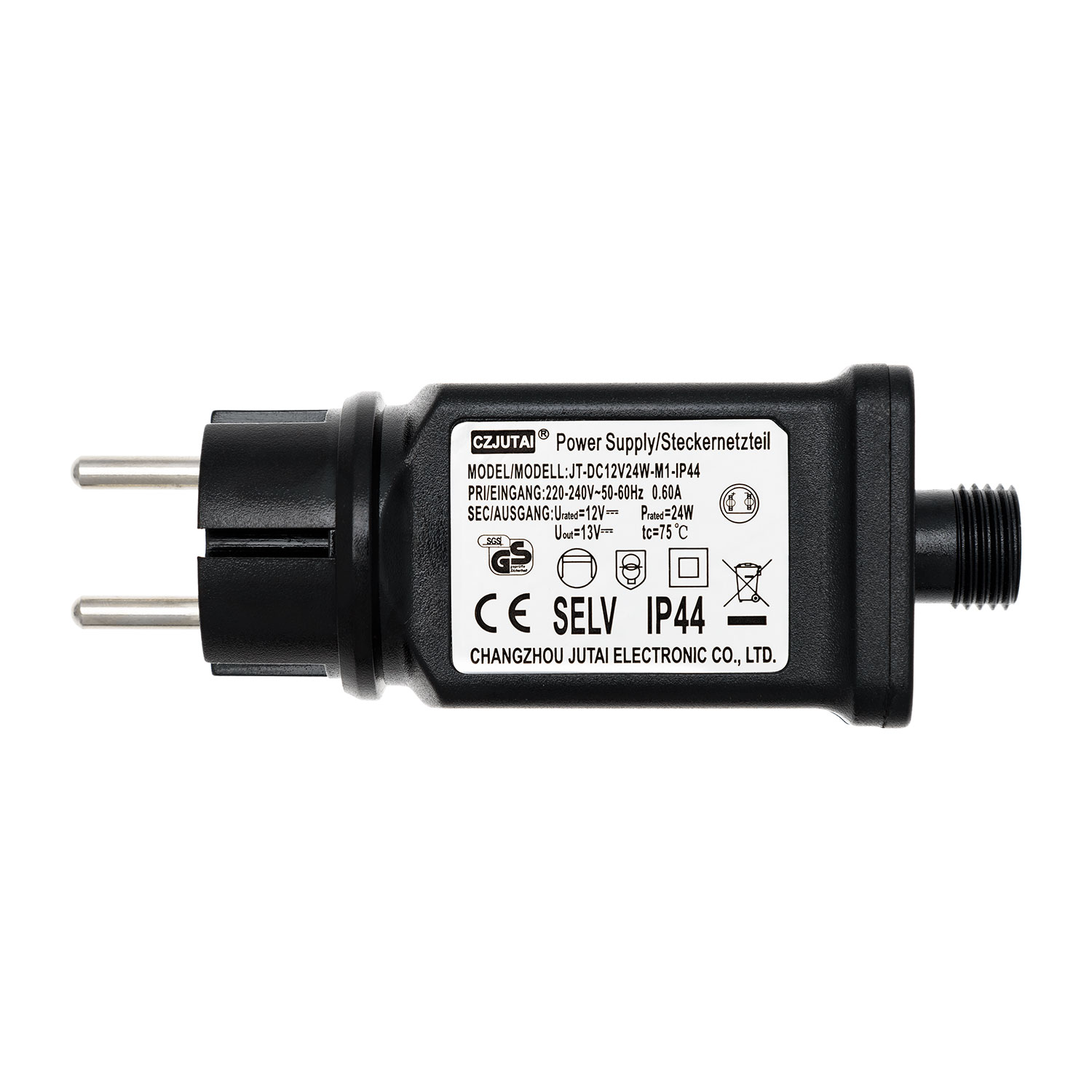 Transformateur pour lumières décoratives, 12 Volt DC, Max 24 Watt Transformateur pour lumières décoratives, 12 Volt DC, Max 24 Watt