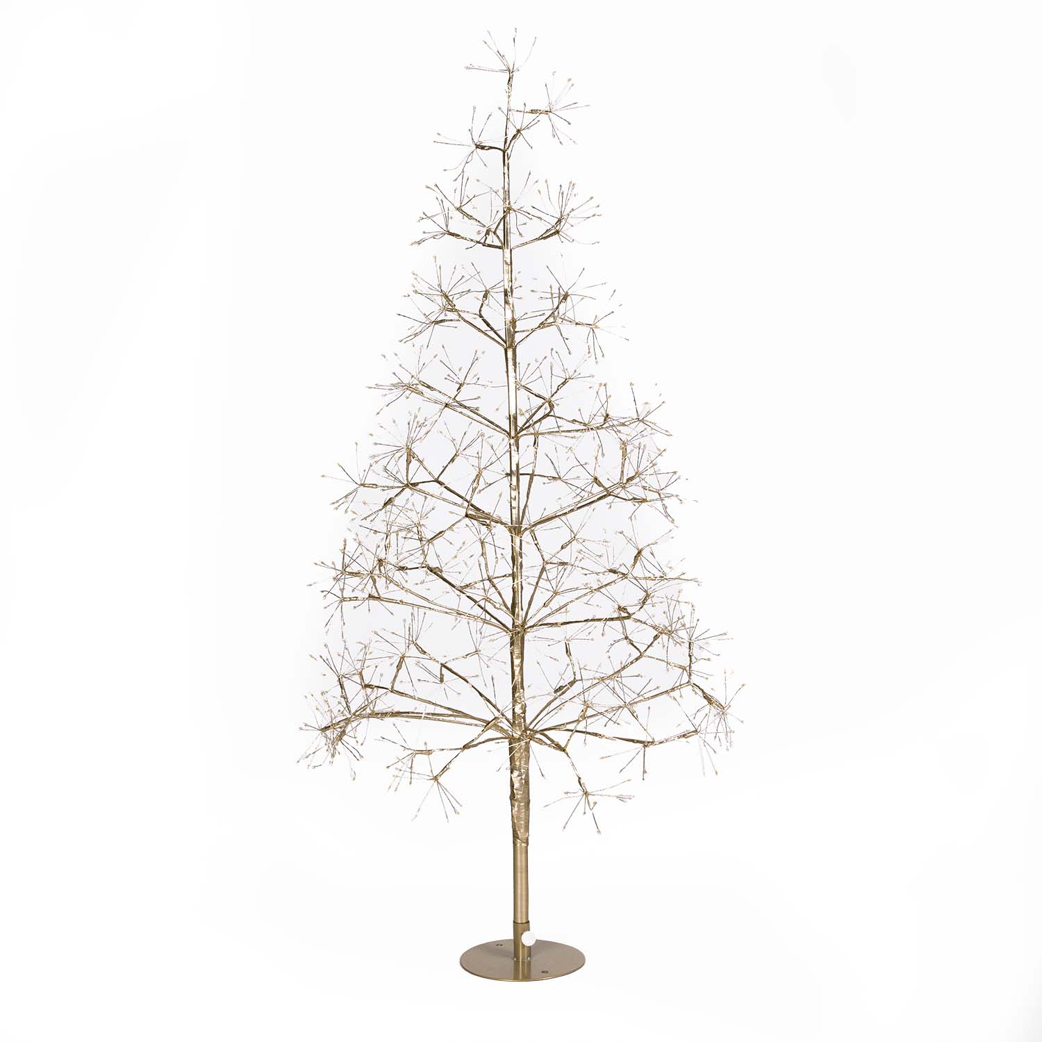 Albero Champagne RICCO, h 1,2 m, 1000 microled bianco caldo e bianco freddo, uso interno 3 Albero Champagne RICCO, h 1,2 m, 1000 microled bianco caldo e bianco freddo, uso interno 3