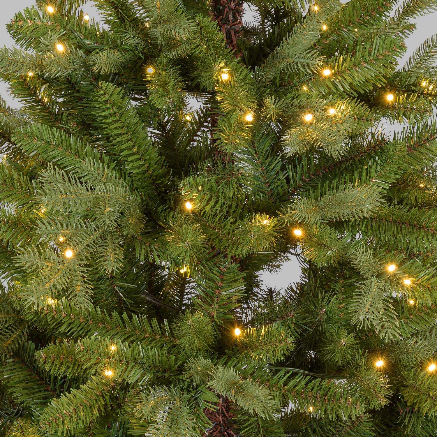 Albero Alpino in finto pino 180 cm, 360 led integrati bianco caldo 2