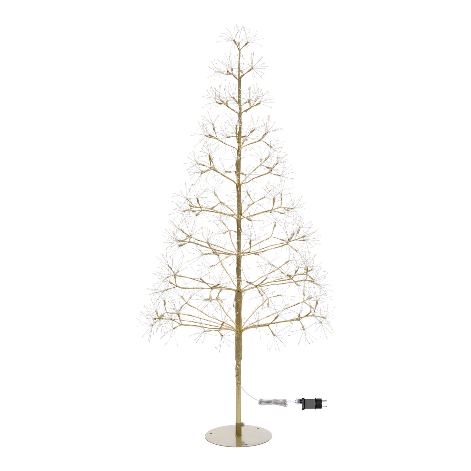 Arbre Champagne RICCO, h 1,5 m, 1500 microled blanc chaud et blanc froid, intérieur 4 Arbre Champagne RICCO, h 1,5 m, 1500 microled blanc chaud et blanc froid, intérieur 4