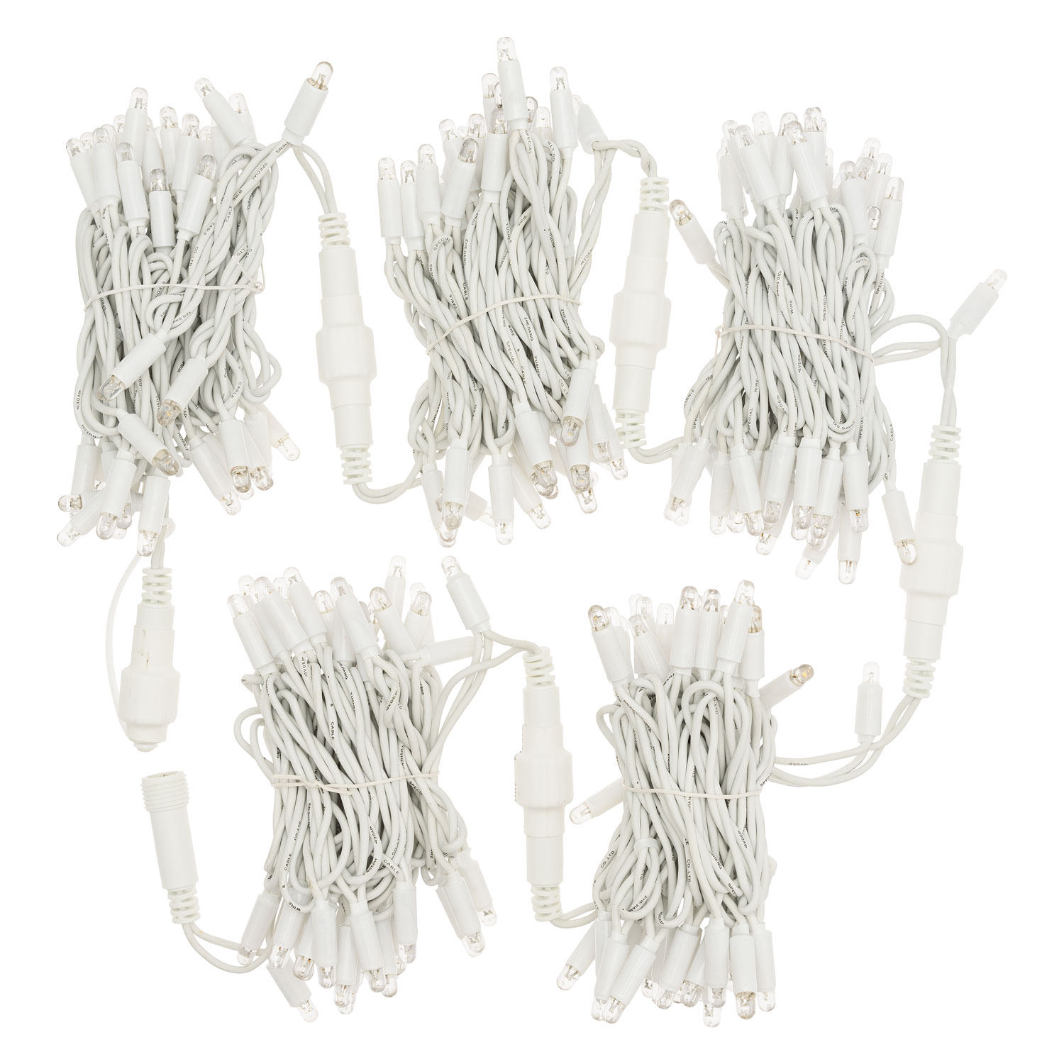 Lichterkette 20 m, 200 MaxiLEDs warmweiß, weißes Kabel 4 Lichterkette 20 m, 200 MaxiLEDs warmweiß, weißes Kabel 4