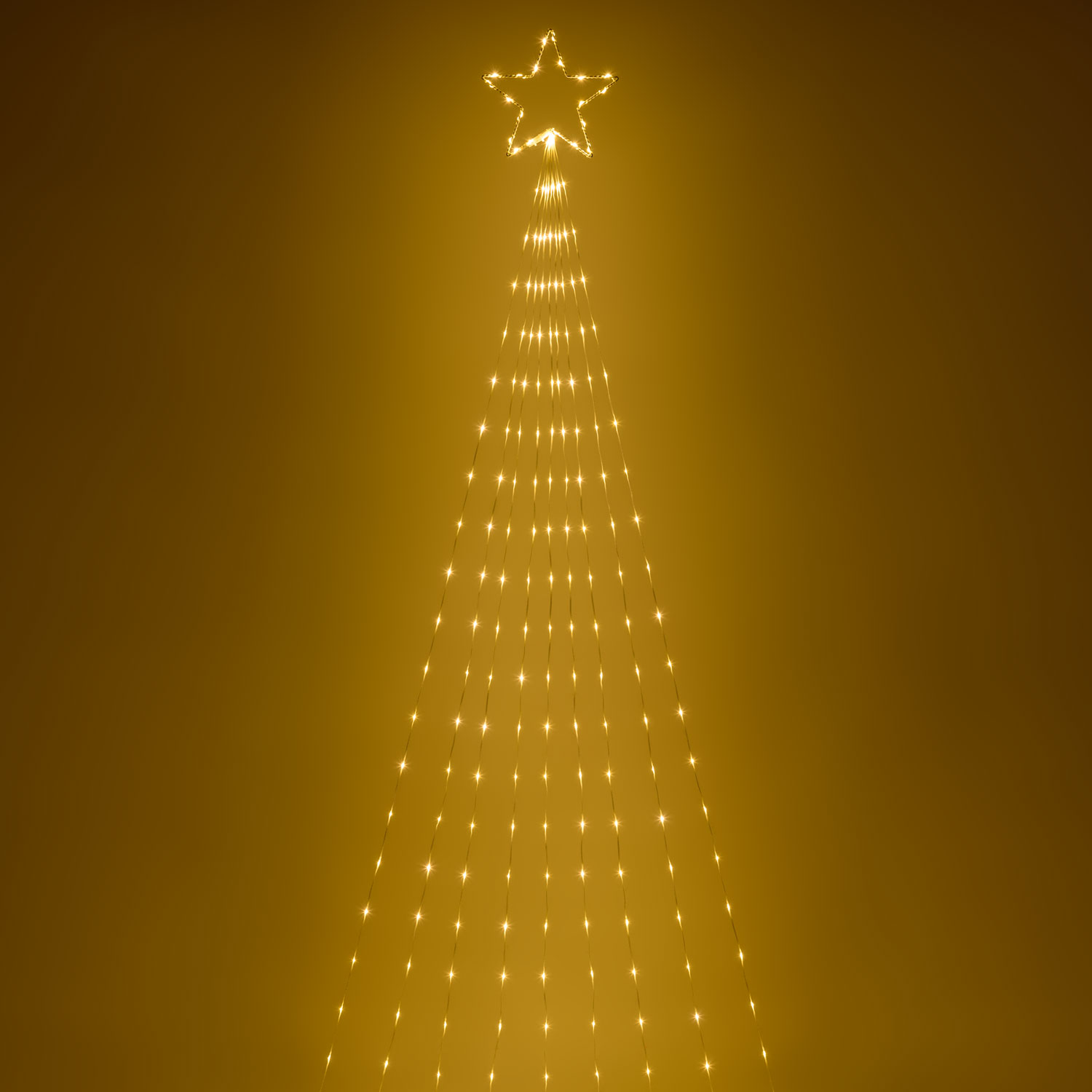 Magic Tree with Comet, h. 3 m, 290 extra warm white Light Drops Magic Tree with Comet, h. 3 m, 290 extra warm white Light Drops