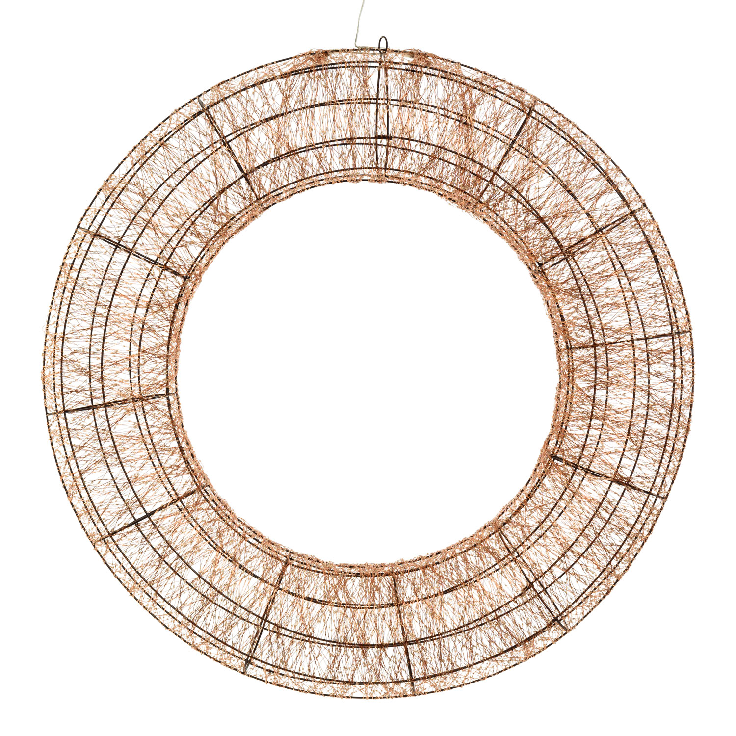 Corona 3D, Ø 110 cm, 15000 Micro led RGB cambiacolore, uso interno 4 Corona 3D, Ø 110 cm, 15000 Micro led RGB cambiacolore, uso interno 4