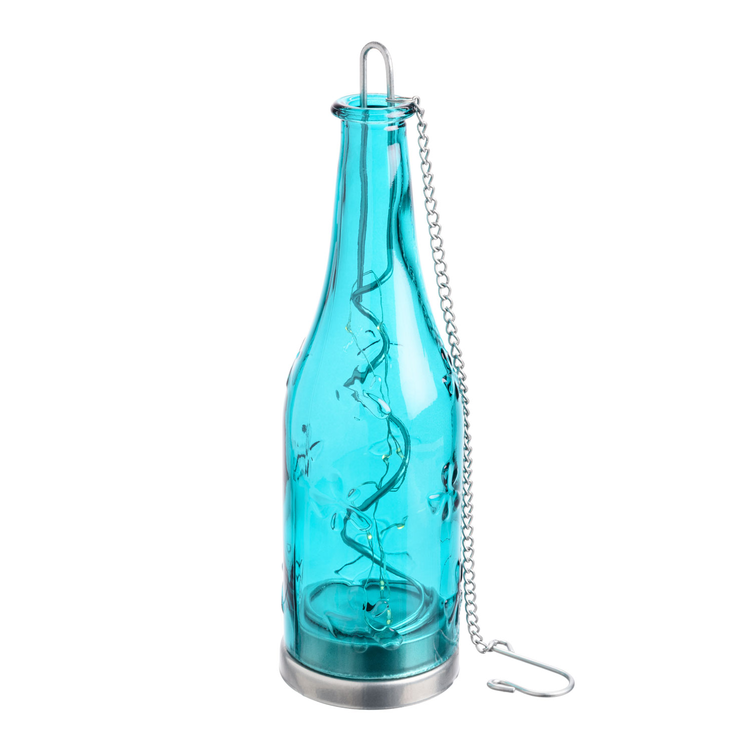 Botella con luces Led h. 24 cm 2 Botella con luces Led h. 24 cm 2