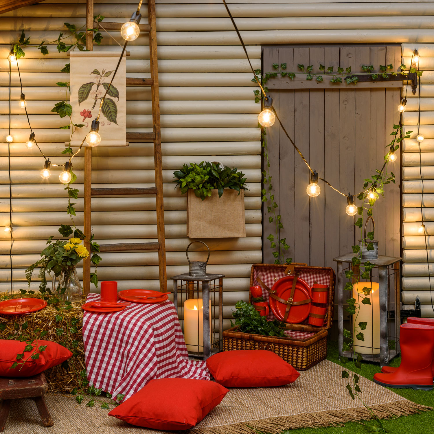 Catena Party light 16 m, 40 lampadine trasparenti Ø 40 mm, led bianco caldo, prolungabile 12 Catena Party light 16 m, 40 lampadine trasparenti Ø 40 mm, led bianco caldo, prolungabile 12