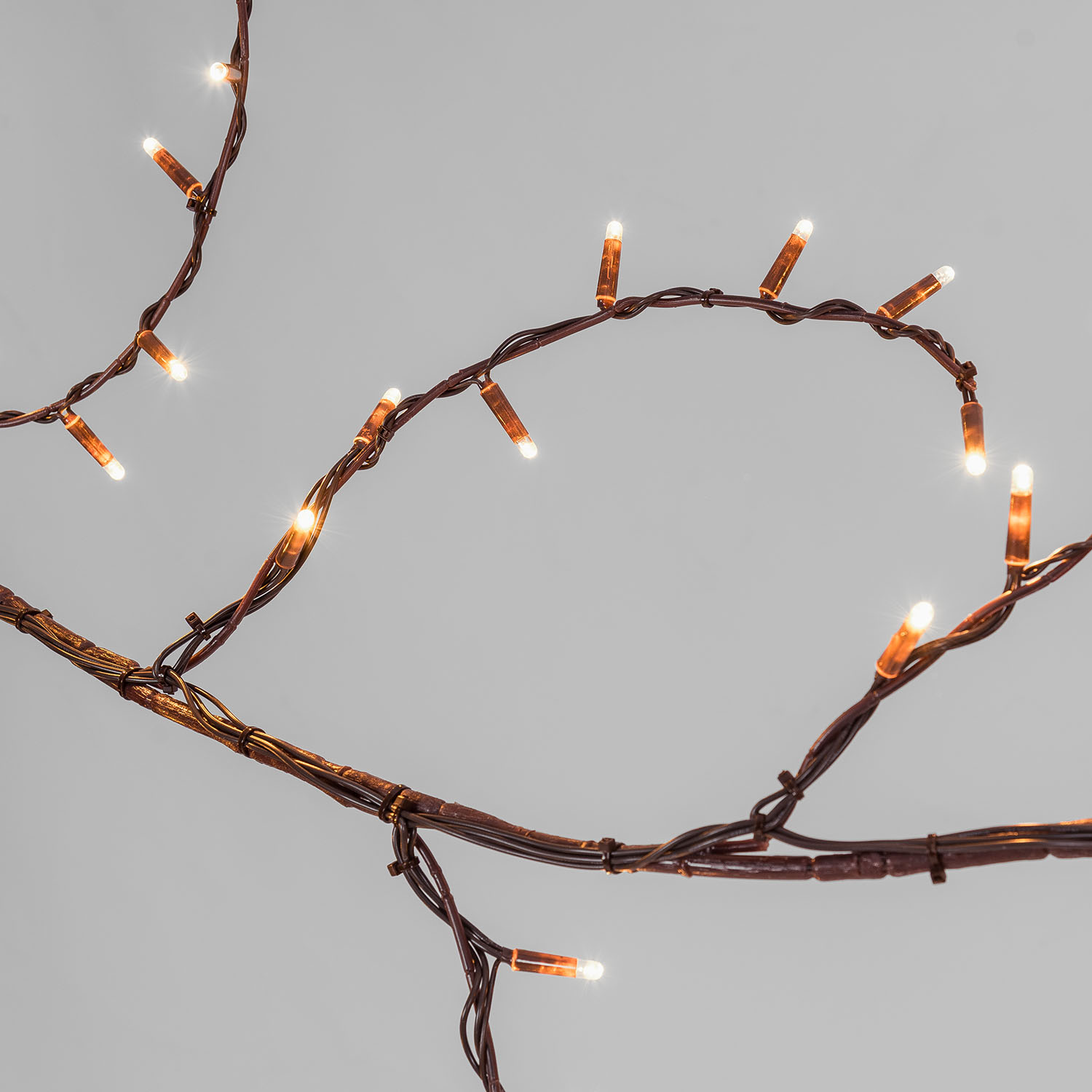 Branche marron 2 m, 105 maxiled blanc chaud, prolongeable 5