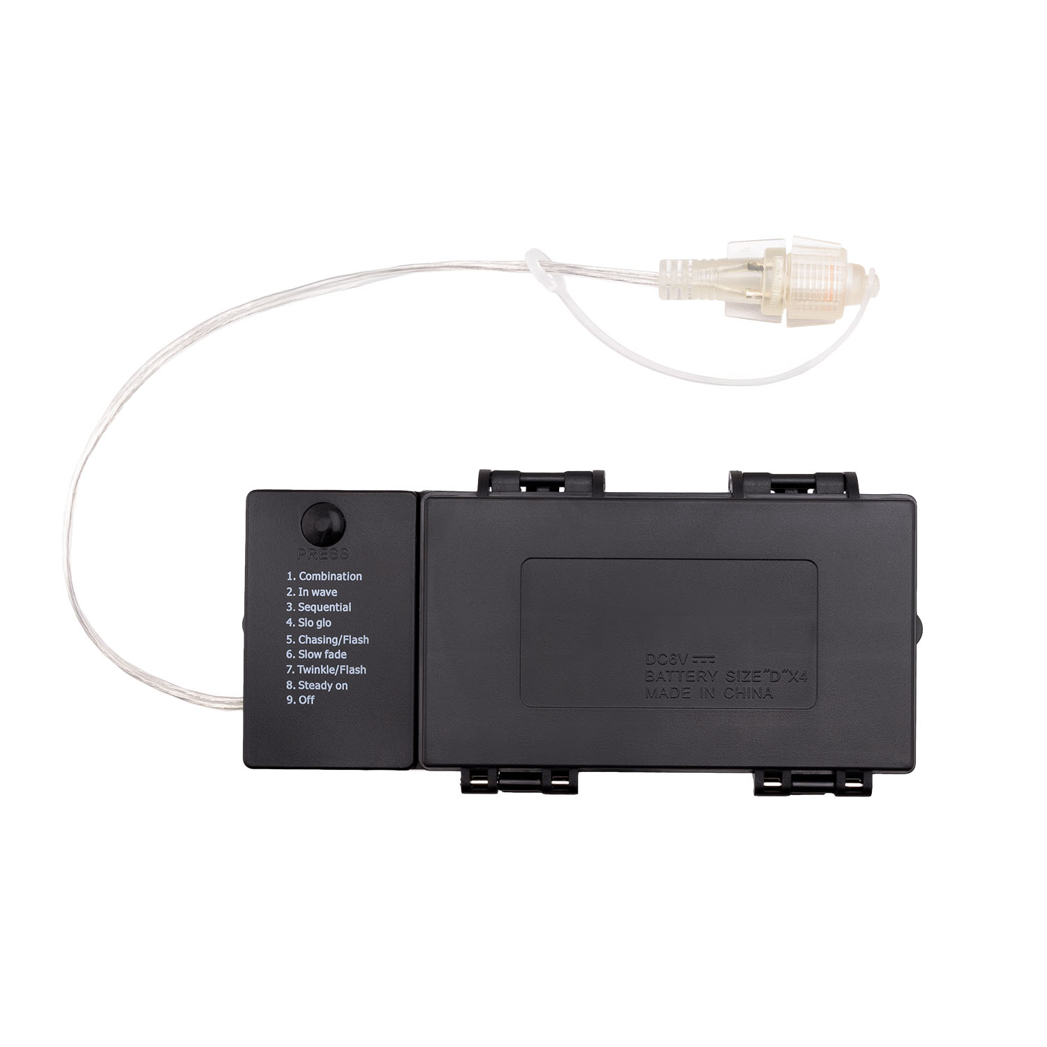 Battery Holder with Memory Controller Connect+, up to 800 LEDs Battery Holder with Memory Controller Connect+, up to 800 LEDs