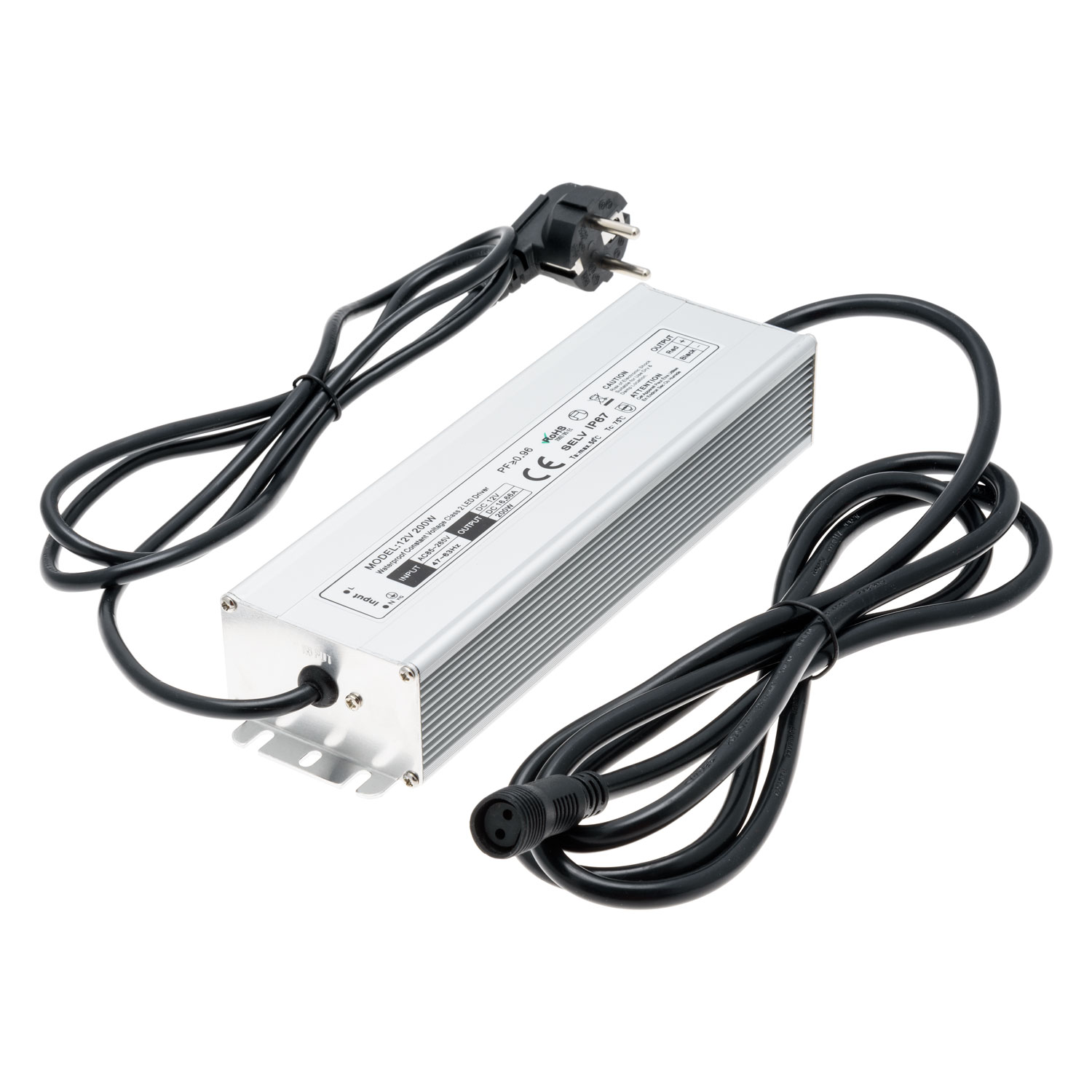 Trasformatore per Maxi Lettere ELV, 12V, 200 Watt 2 Trasformatore per Maxi Lettere ELV, 12V, 200 Watt 2