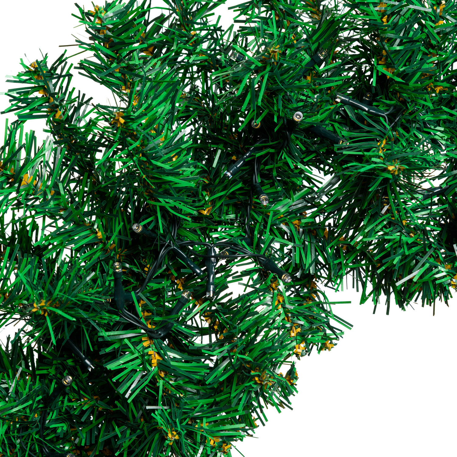 Couronne de sapin vert Moena à piles, 60 cm, 140 led blanc chaud 3 Couronne de sapin vert Moena à piles, 60 cm, 140 led blanc chaud 3