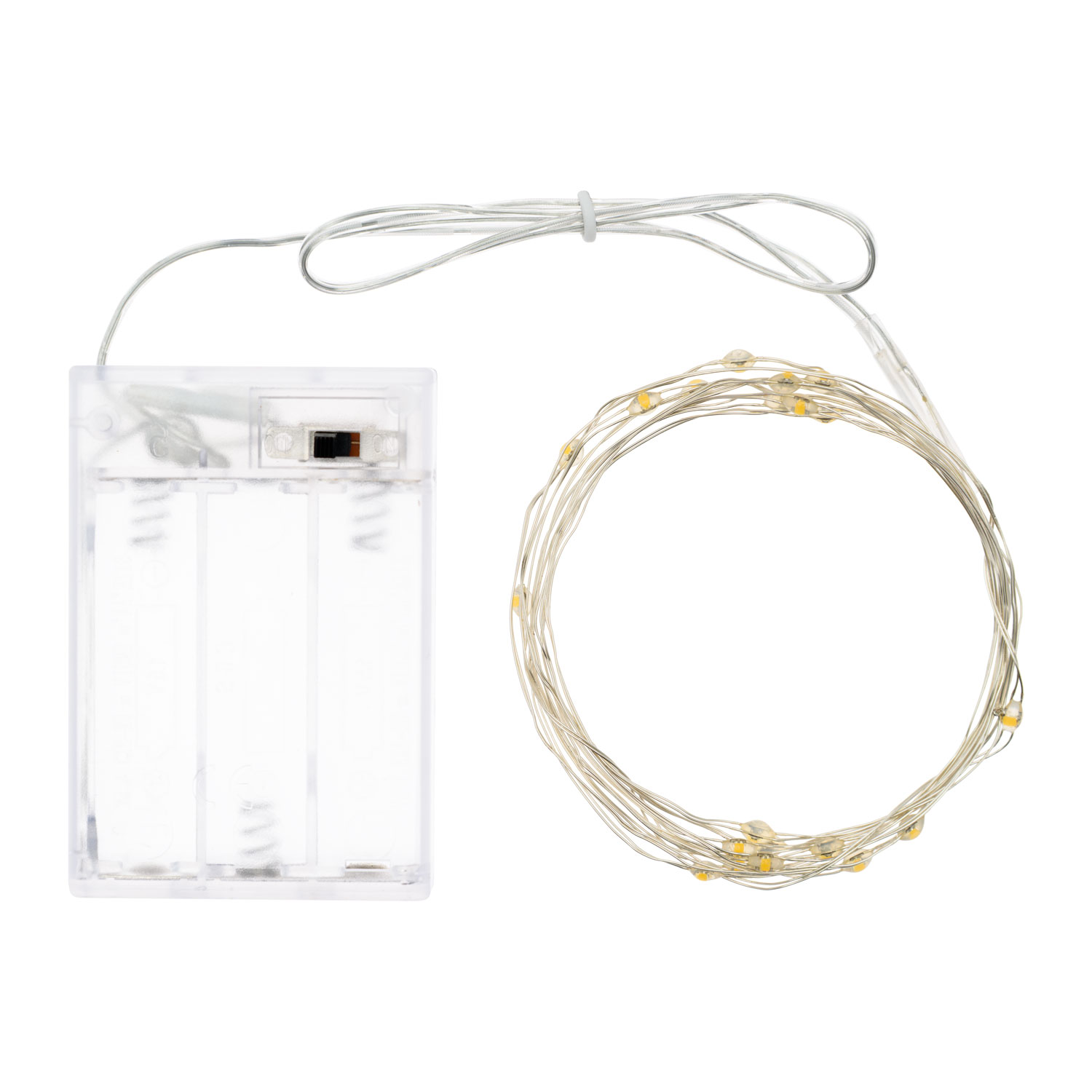 Lichterkette 1,9 m, 20 Micro LEDs warmweiß 7 Lichterkette 1,9 m, 20 Micro LEDs warmweiß 7
