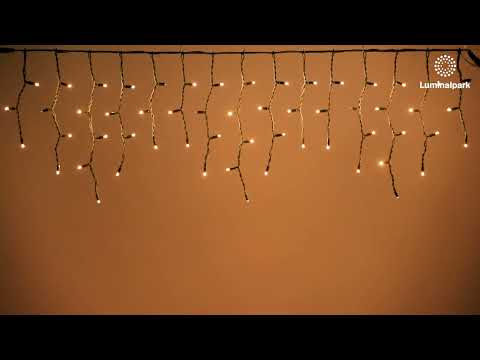 3 x h. 0.5m 114 Warm White Maxiled Connectable Flashing Icicle Lights, IP67 2 3 x h. 0.5m 114 Warm White Maxiled Connectable Flashing Icicle Lights, IP67 2