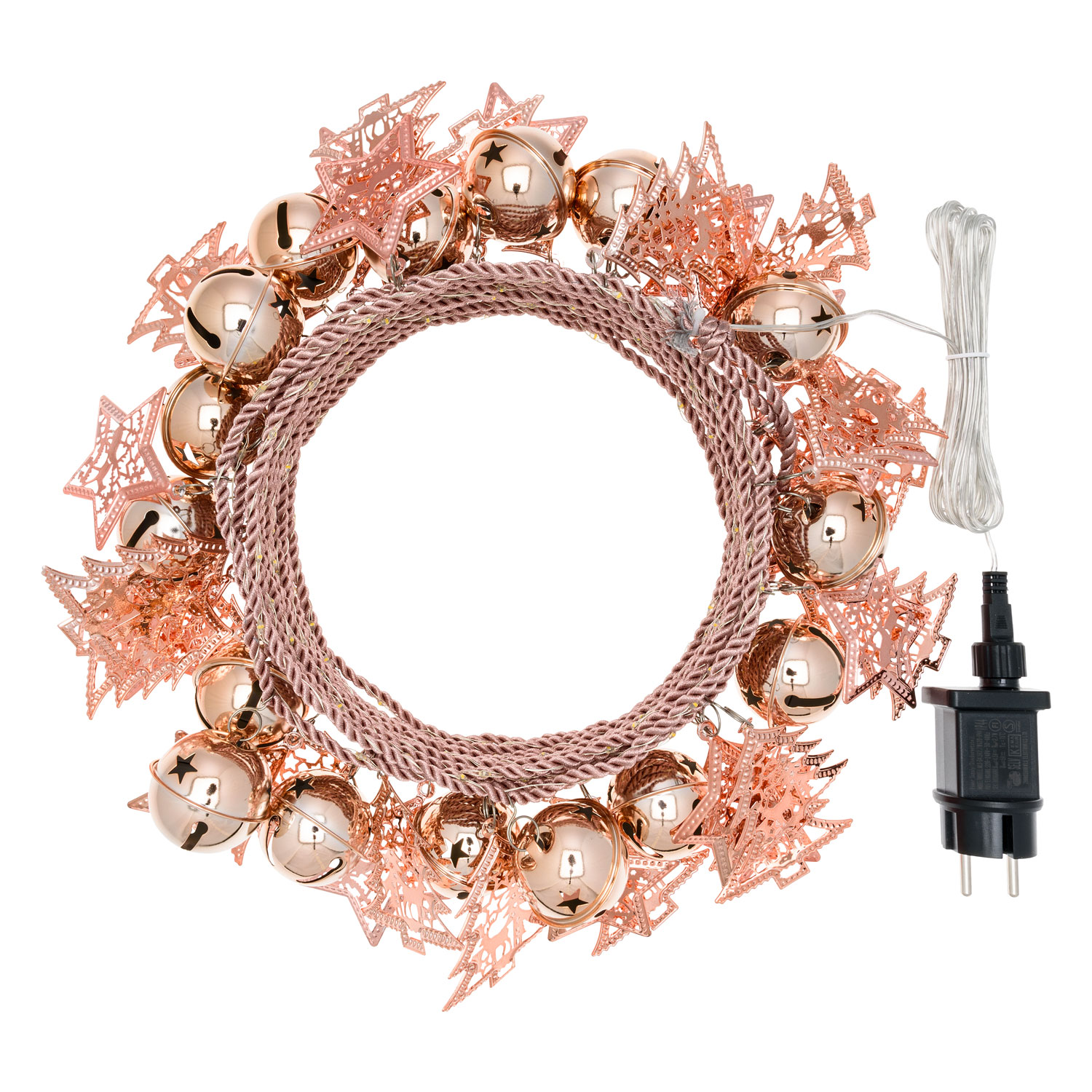 10m Copper Colored Metal Decorations String Lights, 200 Warm White MicroLEDs 4 10m Copper Colored Metal Decorations String Lights, 200 Warm White MicroLEDs 4