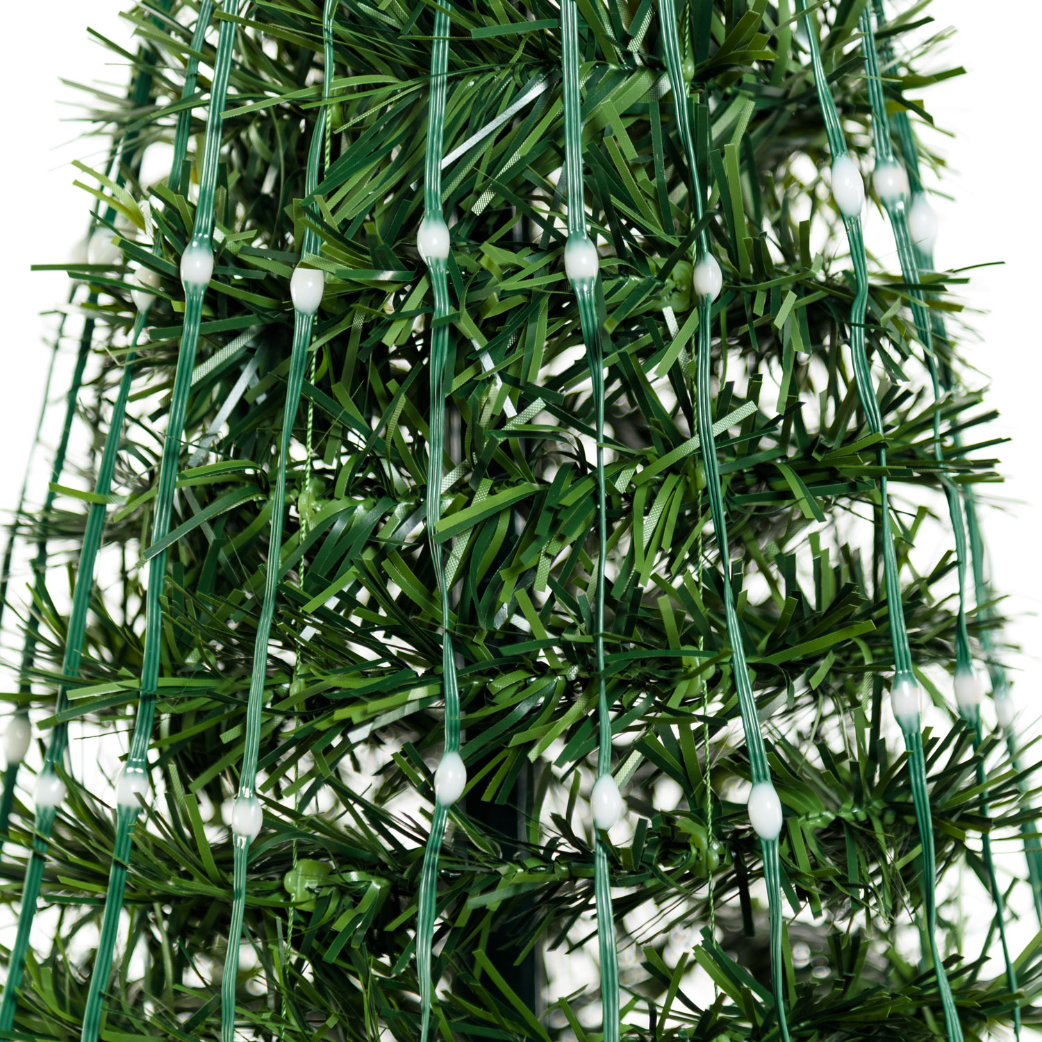 Faltbarer Baum aus künstlichem Kiefer, h. 180 cm, 304 RGB LED Lichterperlen 4 Faltbarer Baum aus künstlichem Kiefer, h. 180 cm, 304 RGB LED Lichterperlen 4