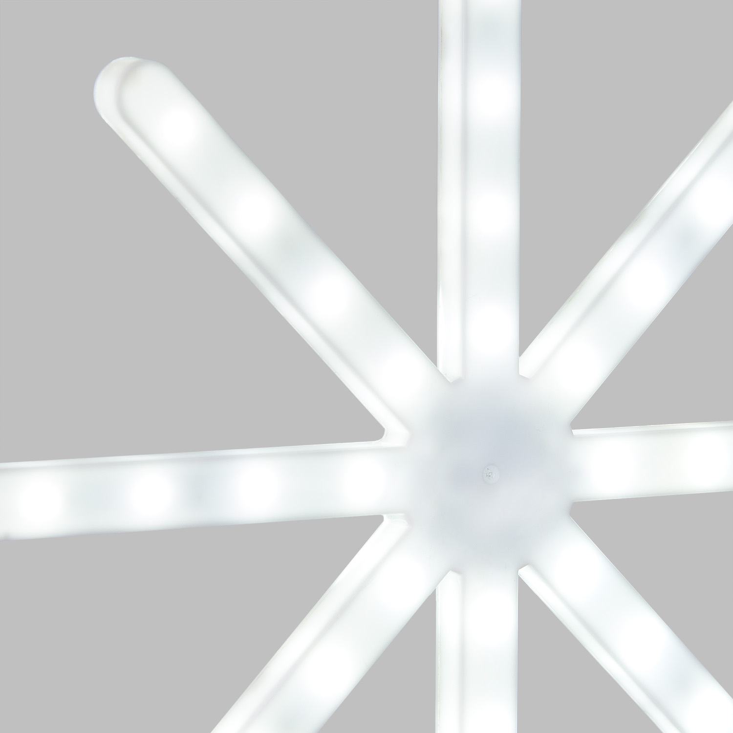 Estrella Polar Animada 36 cm, Connect ProLine 36V, 76 led SMD blanco frío, cable transparente 9
