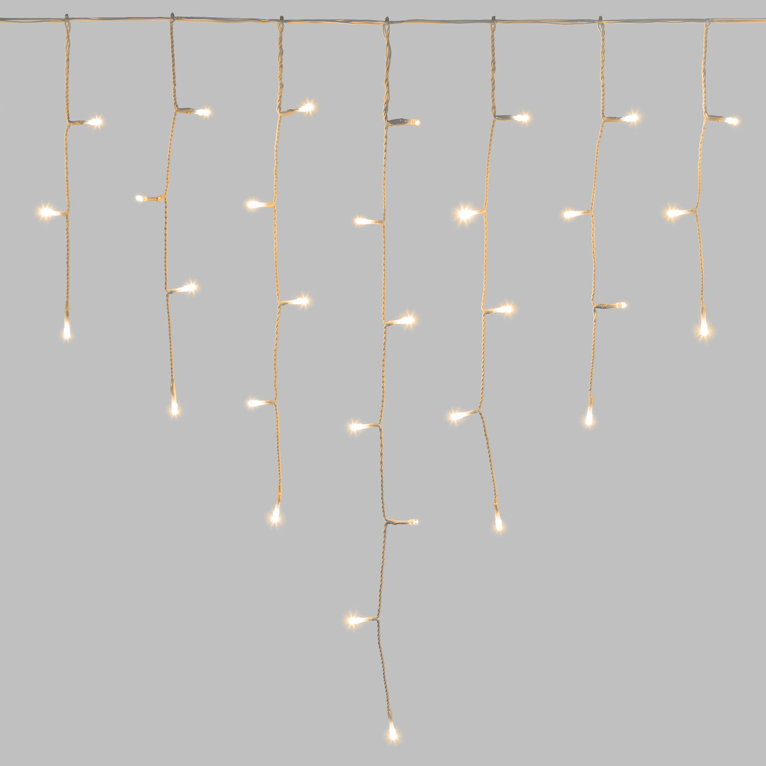 Eisregen-Lichterkette 4,2 x h 0,7 m, 186 LEDs warmweiß 7 Eisregen-Lichterkette 4,2 x h 0,7 m, 186 LEDs warmweiß 7