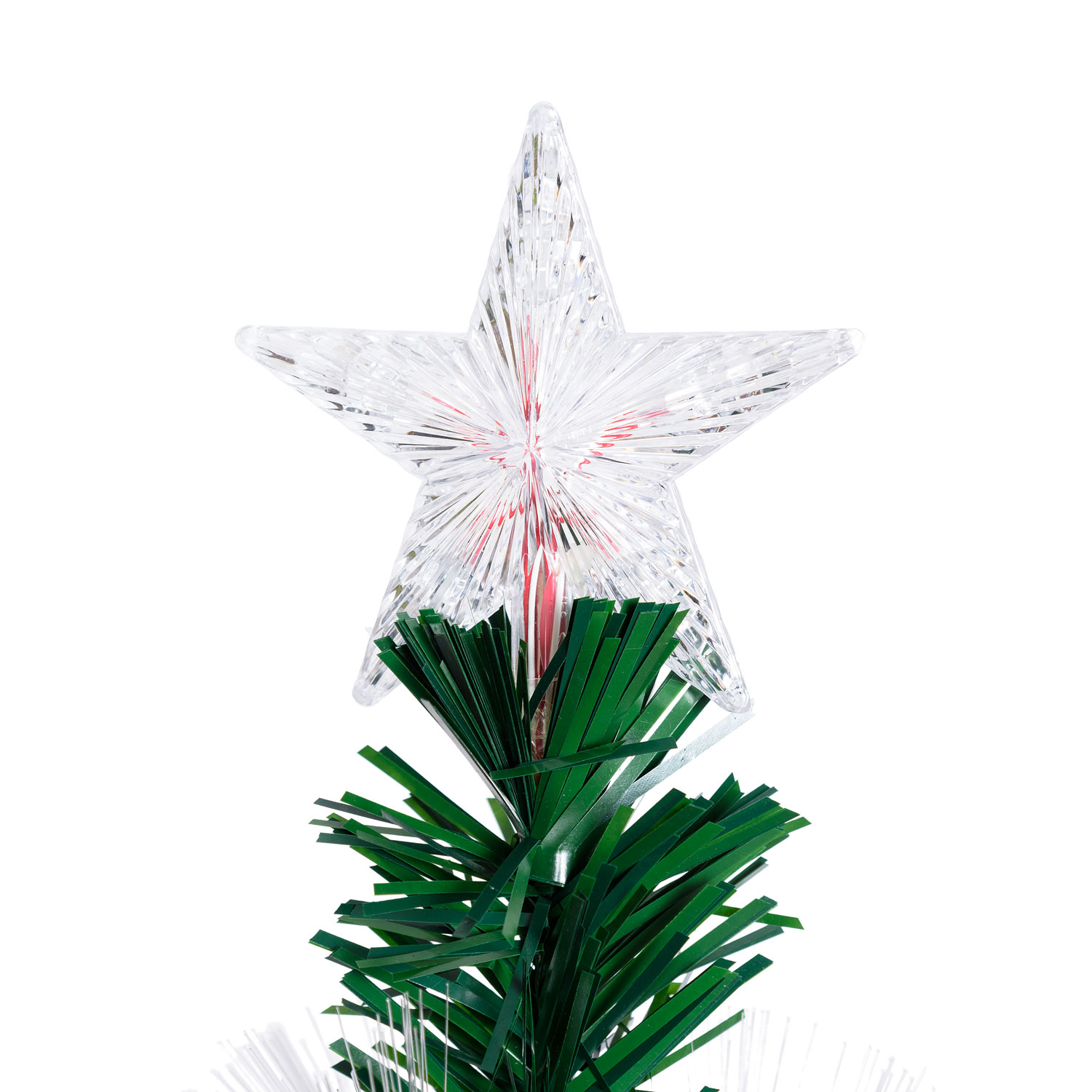 Weihnachtsbaum aus PVC mit nuancierten Glasfasern 70 cm, warmweiß und bunt 6 Weihnachtsbaum aus PVC mit nuancierten Glasfasern 70 cm, warmweiß und bunt 6