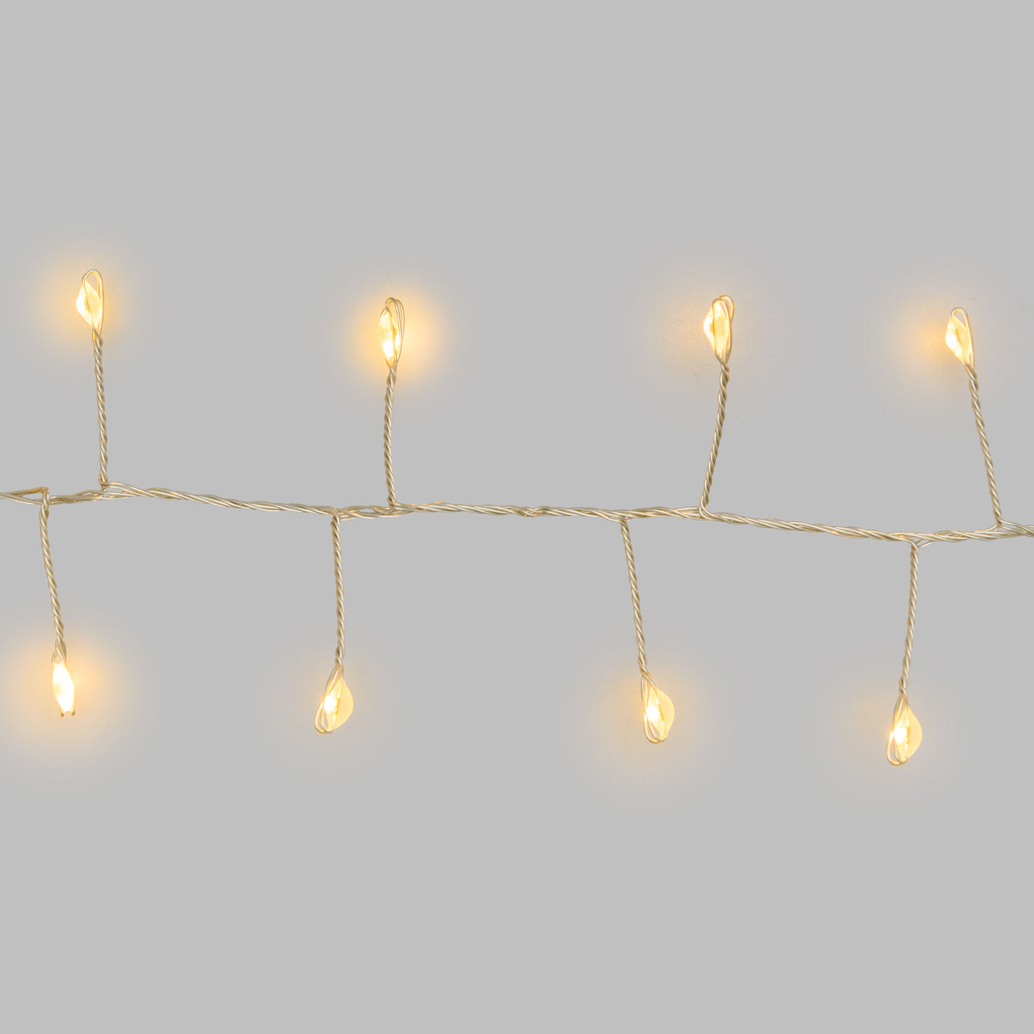 Catena Nastro di Luce 20 m, 1000 Micro led bianco caldo, cavo argento 4 Catena Nastro di Luce 20 m, 1000 Micro led bianco caldo, cavo argento 4