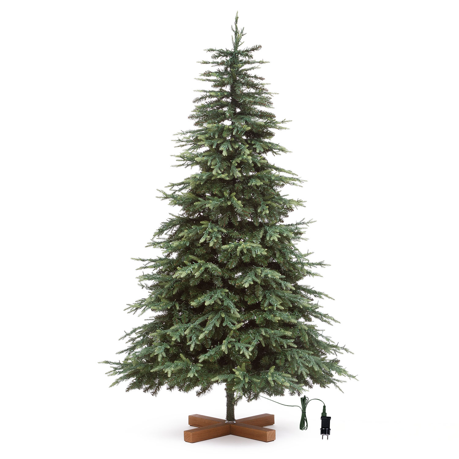 Albero Deluxe in finto pino 195 cm, 2950 miniled integrati bianco caldo 6