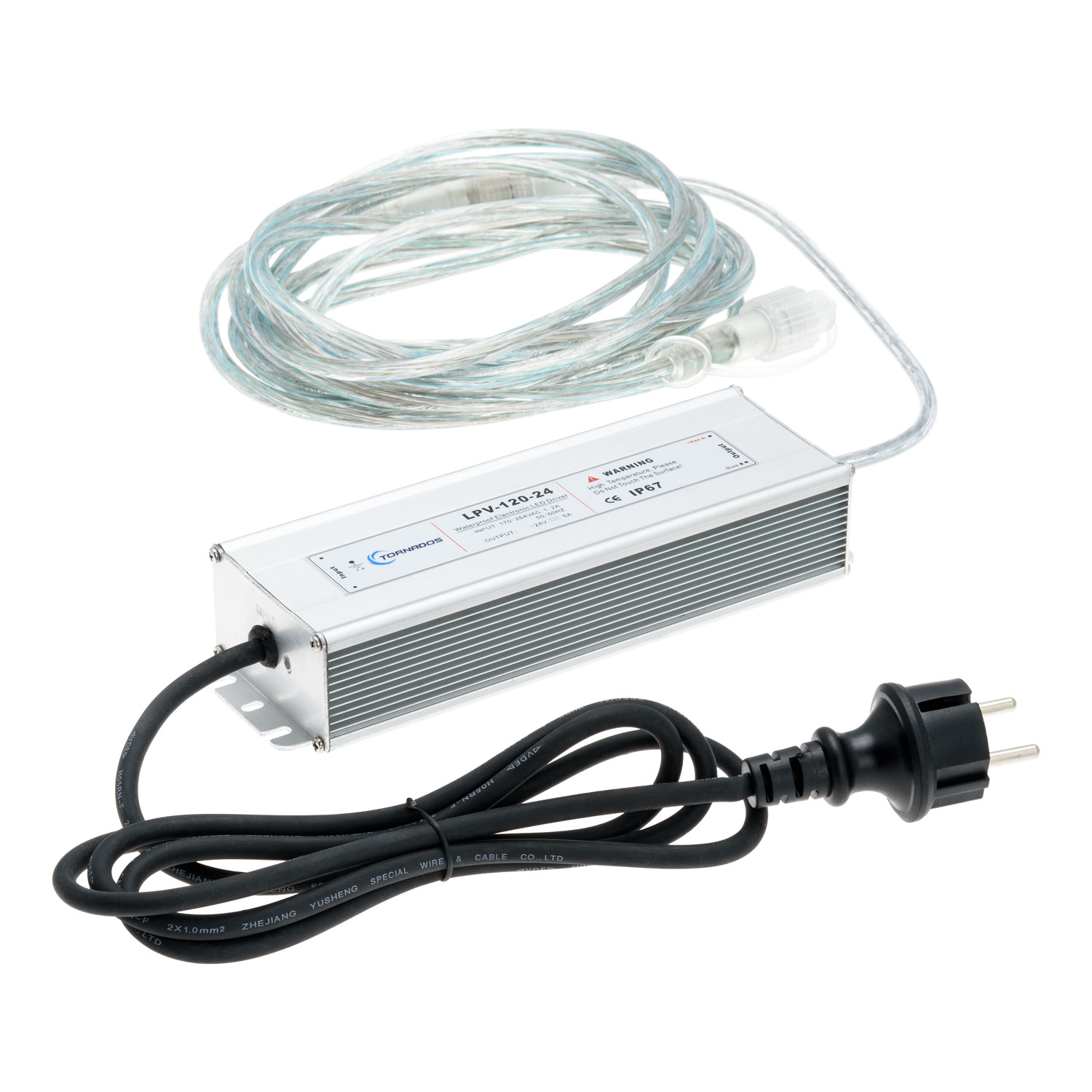PL24V Außentrafo 24V mit AC/DC Gleichrichter, 120 Watt PL24V Außentrafo 24V mit AC/DC Gleichrichter, 120 Watt