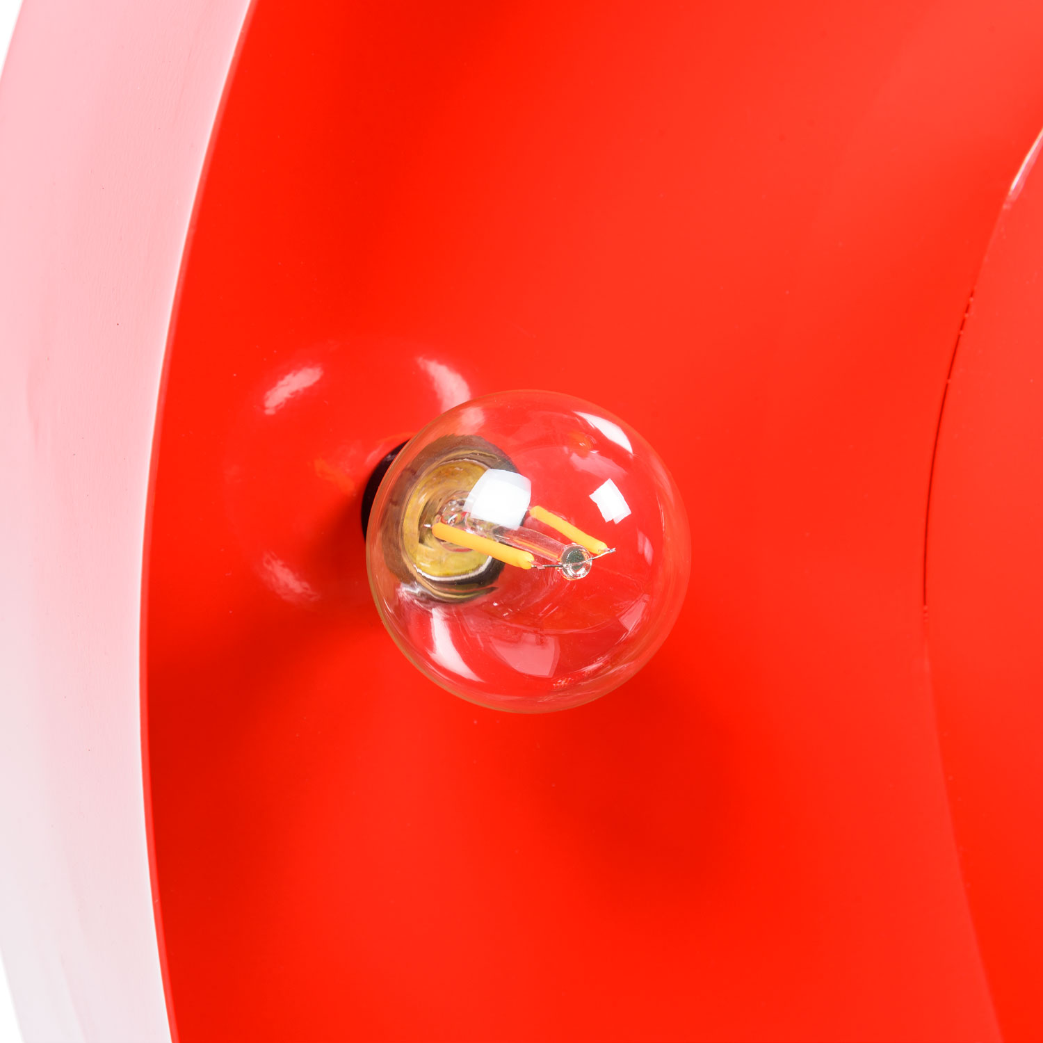 90 cm Red Metal Heart with 14 E14 Lamp Holders 6 90 cm Red Metal Heart with 14 E14 Lamp Holders 6