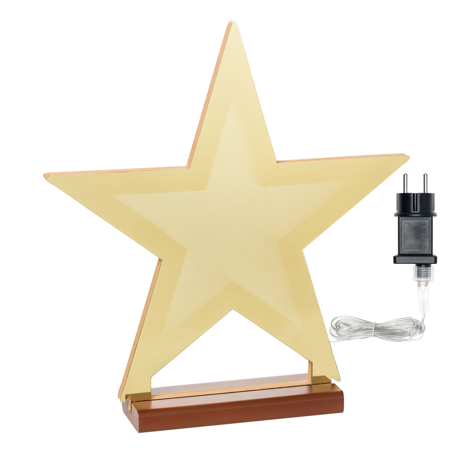 Étoile lumineuse Miroir Infini, h 36 cm, led blanc chaud traditionnel 4 Étoile lumineuse Miroir Infini, h 36 cm, led blanc chaud traditionnel 4