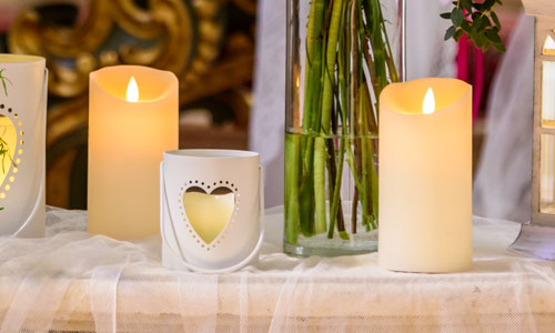 LED Wedding Candles