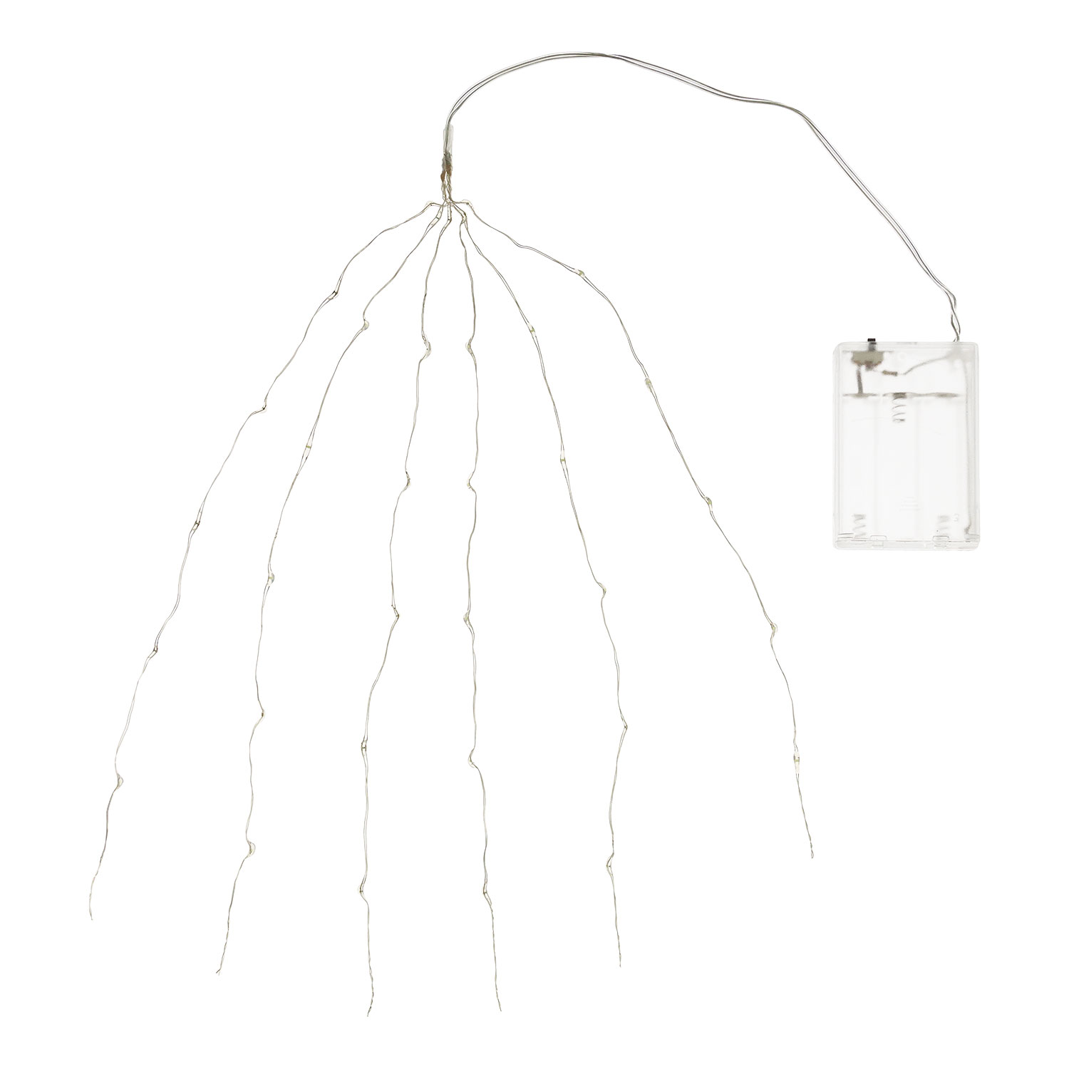Lichterbündel 30 cm, 36 Micro LEDs kaltweiß 8 Lichterbündel 30 cm, 36 Micro LEDs kaltweiß 8