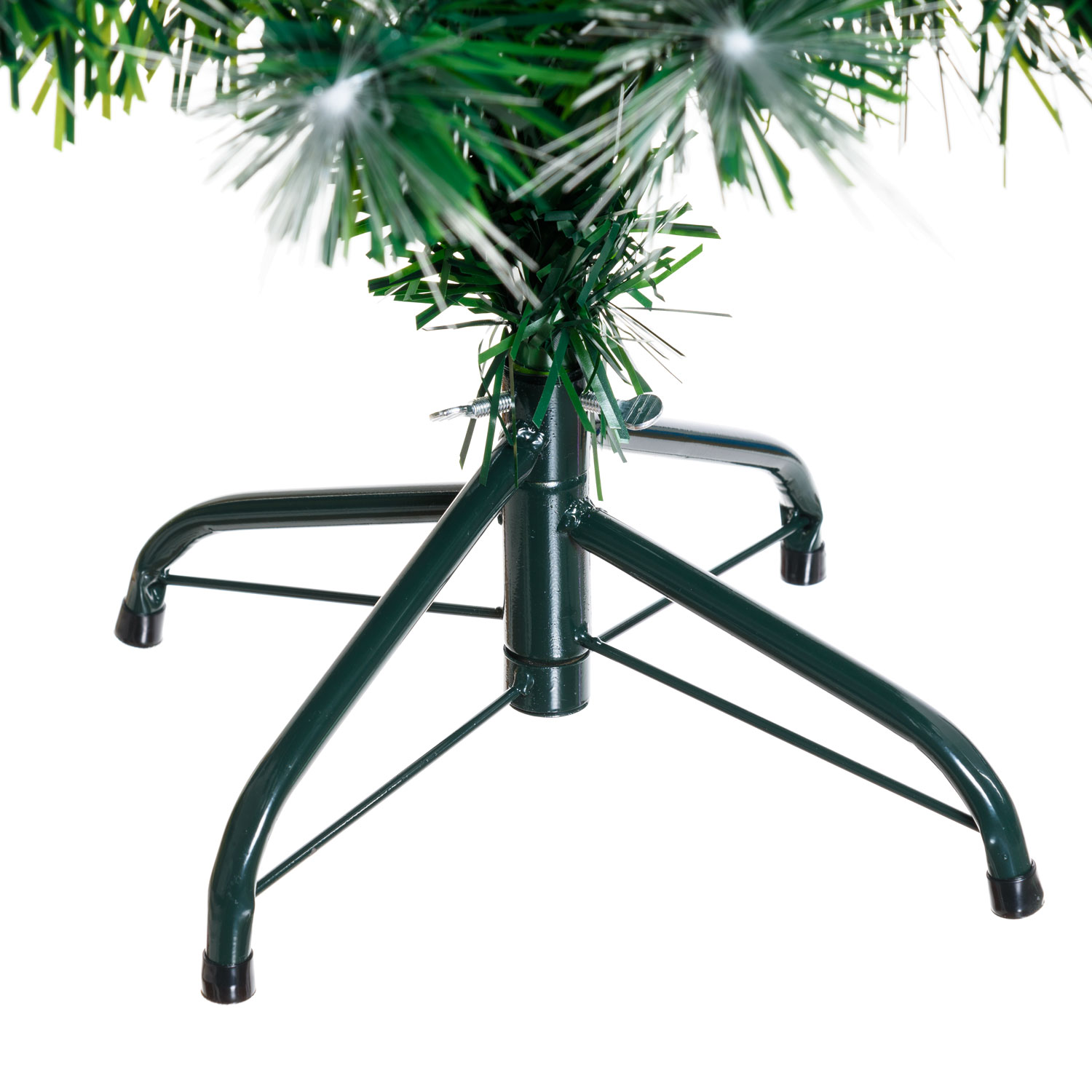 Árbol navideño Led fibra óptica con destellos h. 130cm 8 Árbol navideño Led fibra óptica con destellos h. 130cm 8