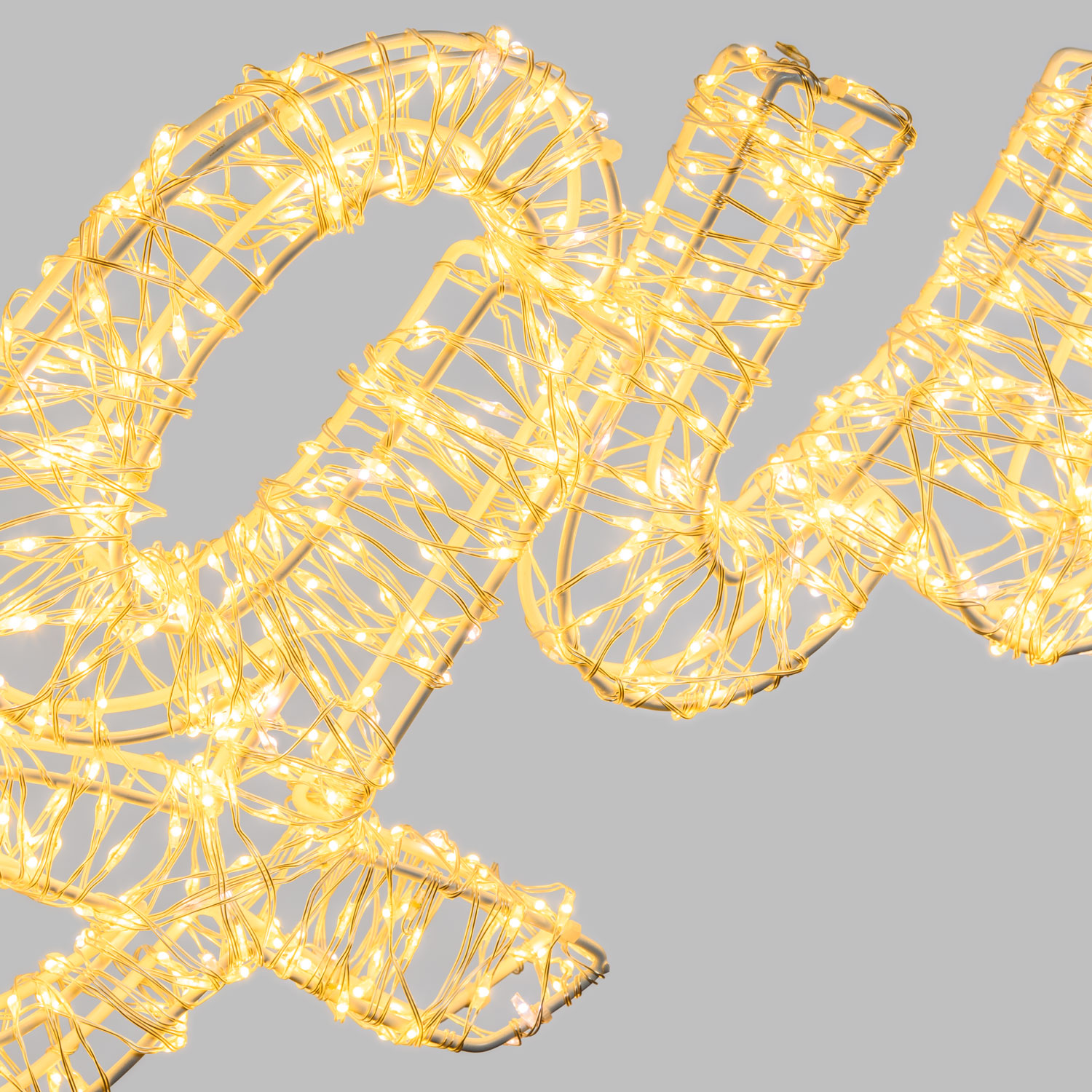 3D Leuchtschrift Auguri, 2000 MicroLEDs kalt- und warmweiß 6 3D Leuchtschrift Auguri, 2000 MicroLEDs kalt- und warmweiß 6