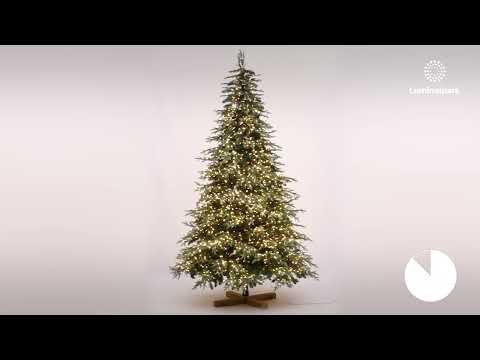 Künstlicher Tannenbaum Deluxe, Höhe 255 cm, 5150 integrierte MiniLED Warmweiß 2