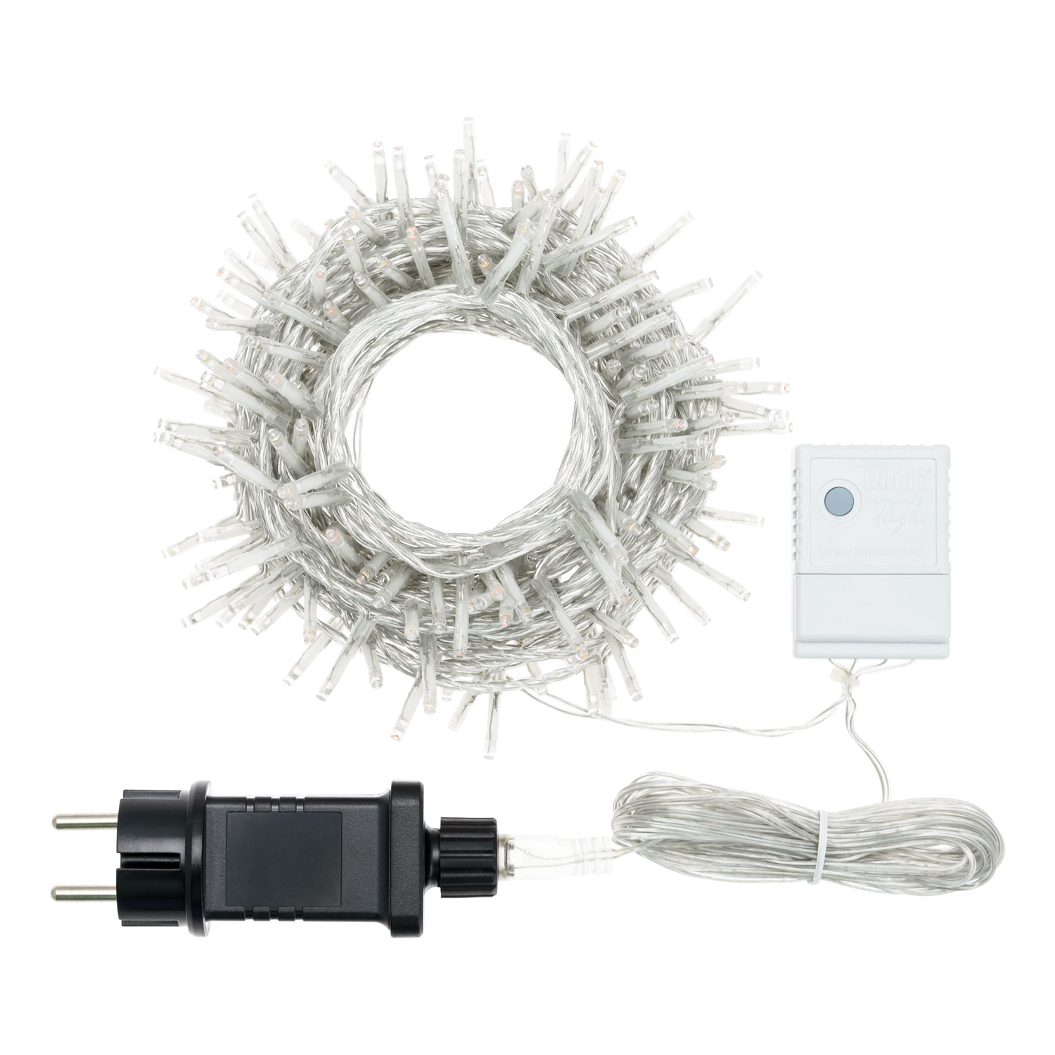 Guirlande 13,1 m, 180 miniled multicolor, câble transparent 10 Guirlande 13,1 m, 180 miniled multicolor, câble transparent 10
