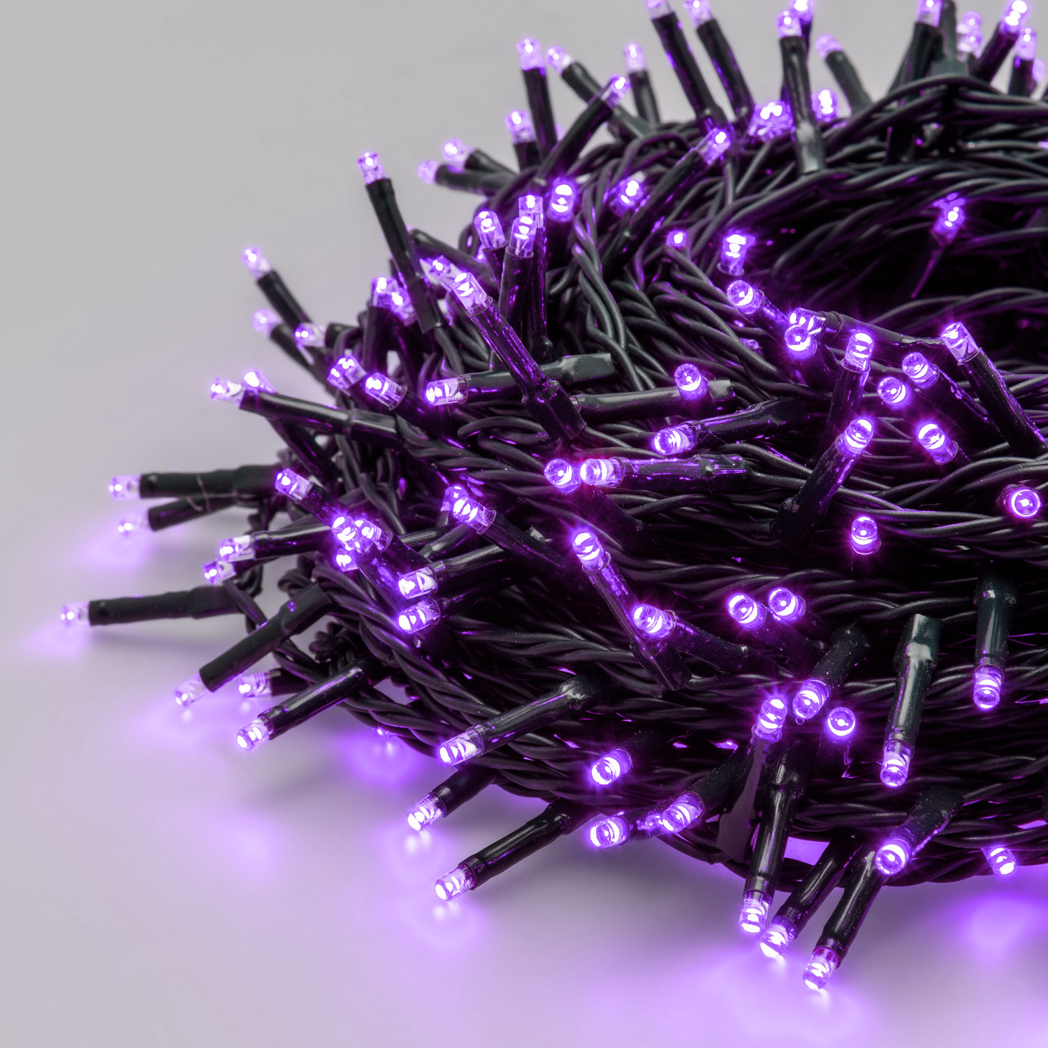 Lichterkette 25,7 m, 360 MiniLEDs lila, grünes Kabel 3 Lichterkette 25,7 m, 360 MiniLEDs lila, grünes Kabel 3