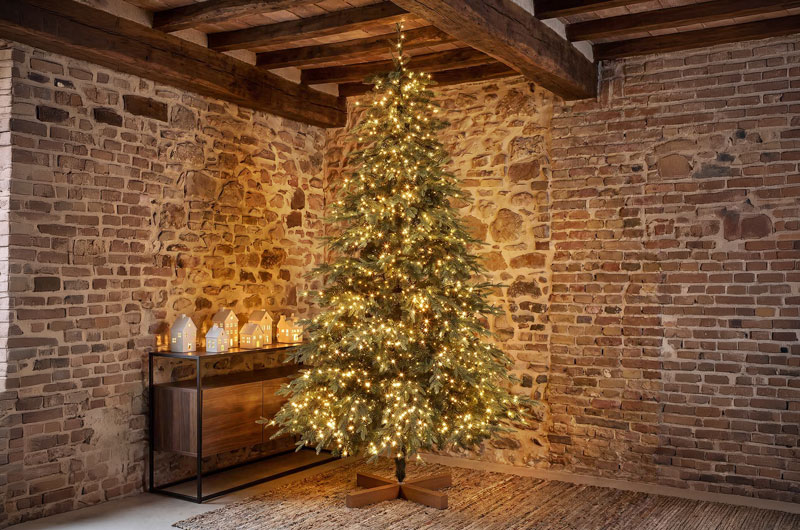 Sapin de Noël Deluxe préilluminé