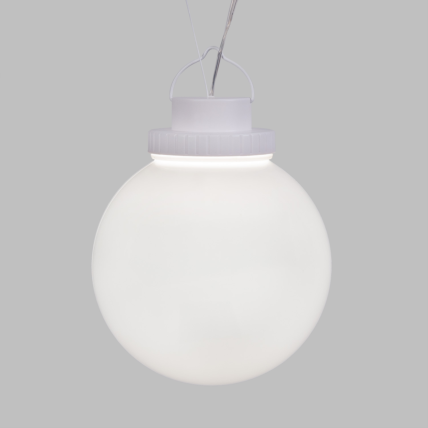Color Light Ball Ø 20 cm, Connect ProLine 36V, RGB- und Warmweiß-LEDs, transparentes Kabel 6
