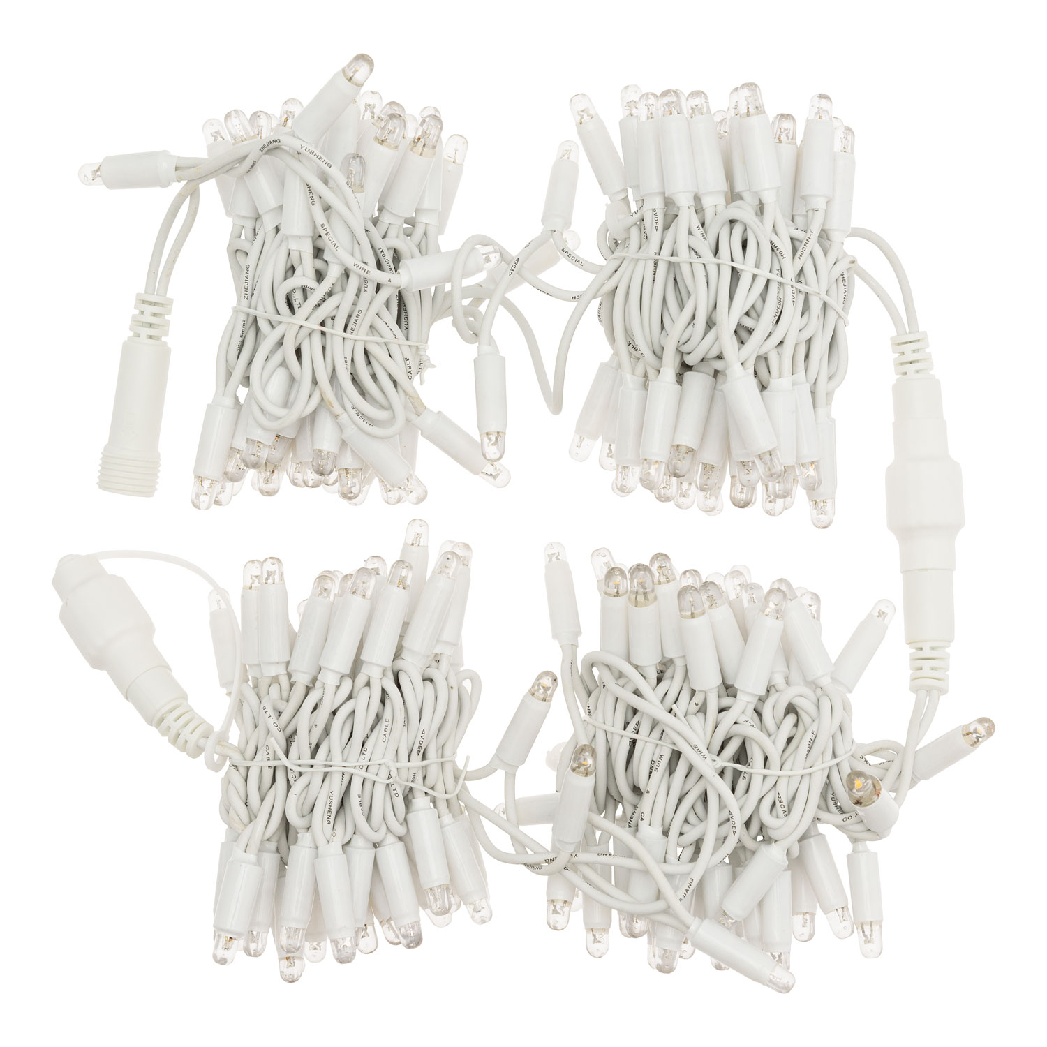 Lichterkette 10 m, 200 MaxiLEDs warmweiß, weißes Kabel 4 Lichterkette 10 m, 200 MaxiLEDs warmweiß, weißes Kabel 4